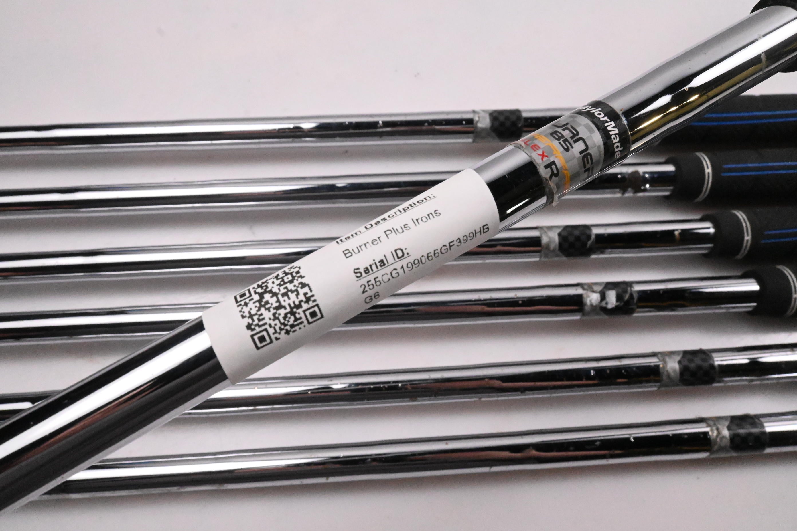 Taylormade Burner Plus Irons / 4-PW / Regular Flex Burner 85 Shafts