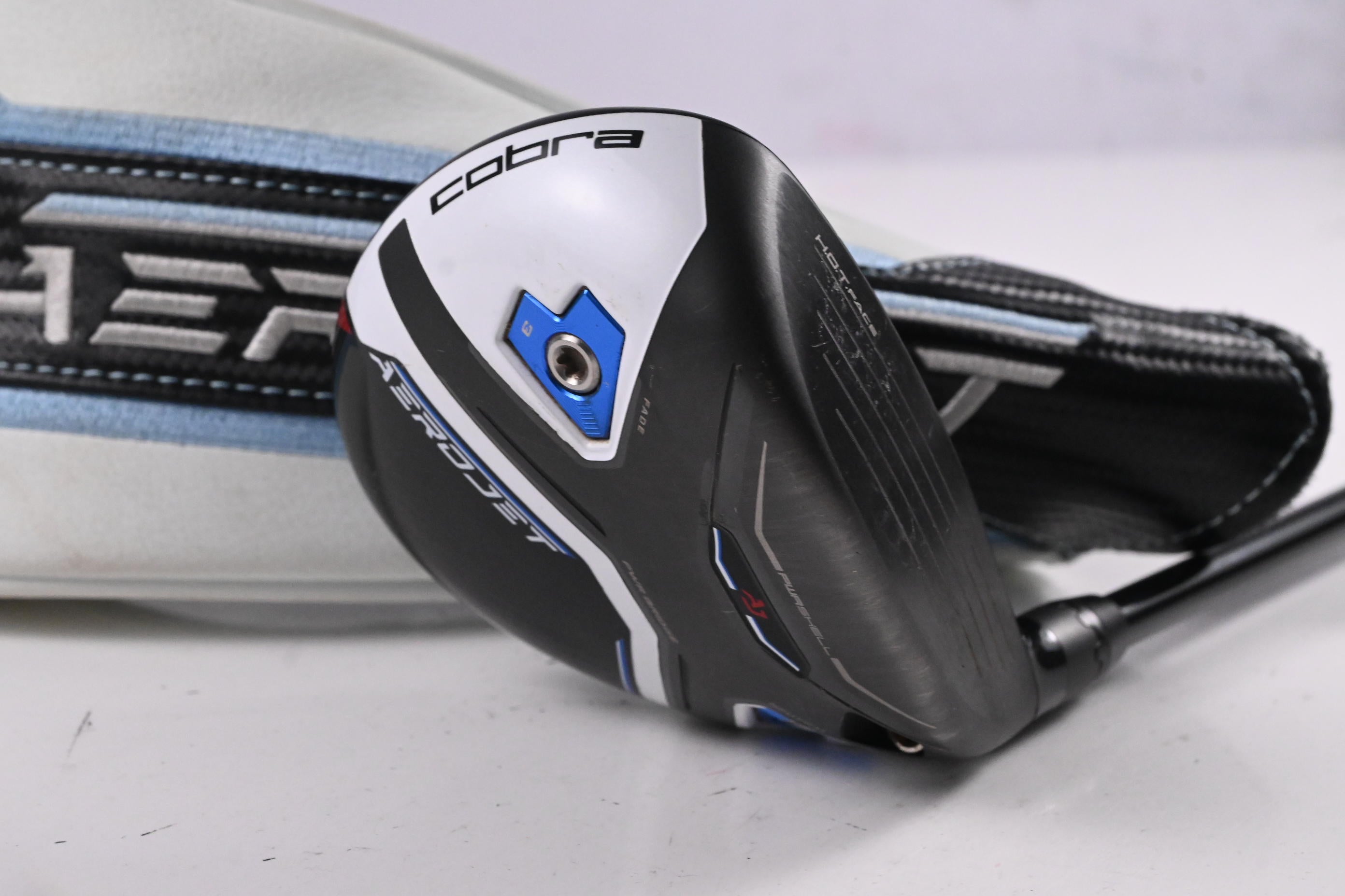 Cobra Aerojet LS #3 Wood / 14.5 Degree / Stiff Flex Kai`li White 70 Shaft
