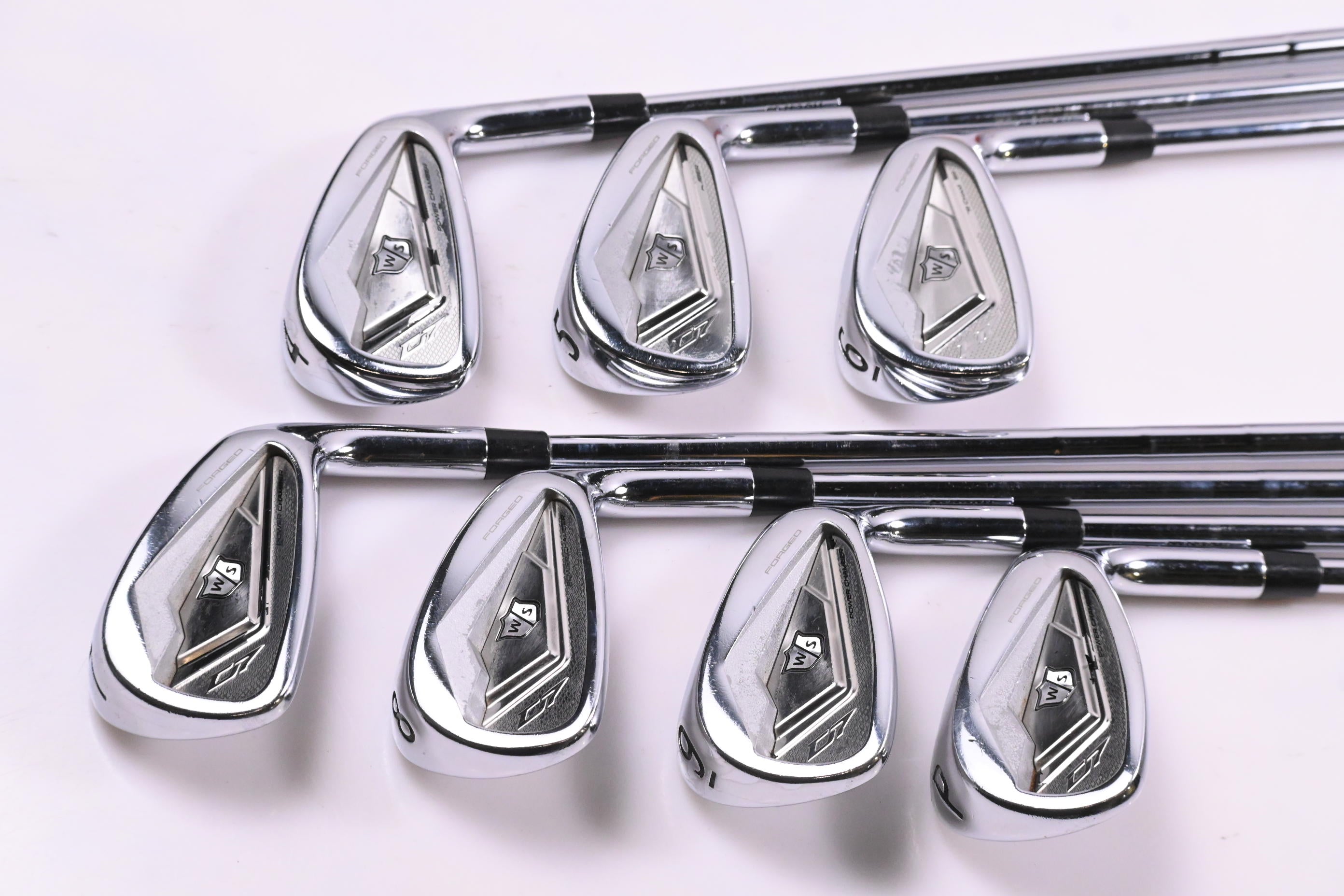 Wilson D7 Forged Irons / 4-PW / Stiff Flex KBS Tour Shafts