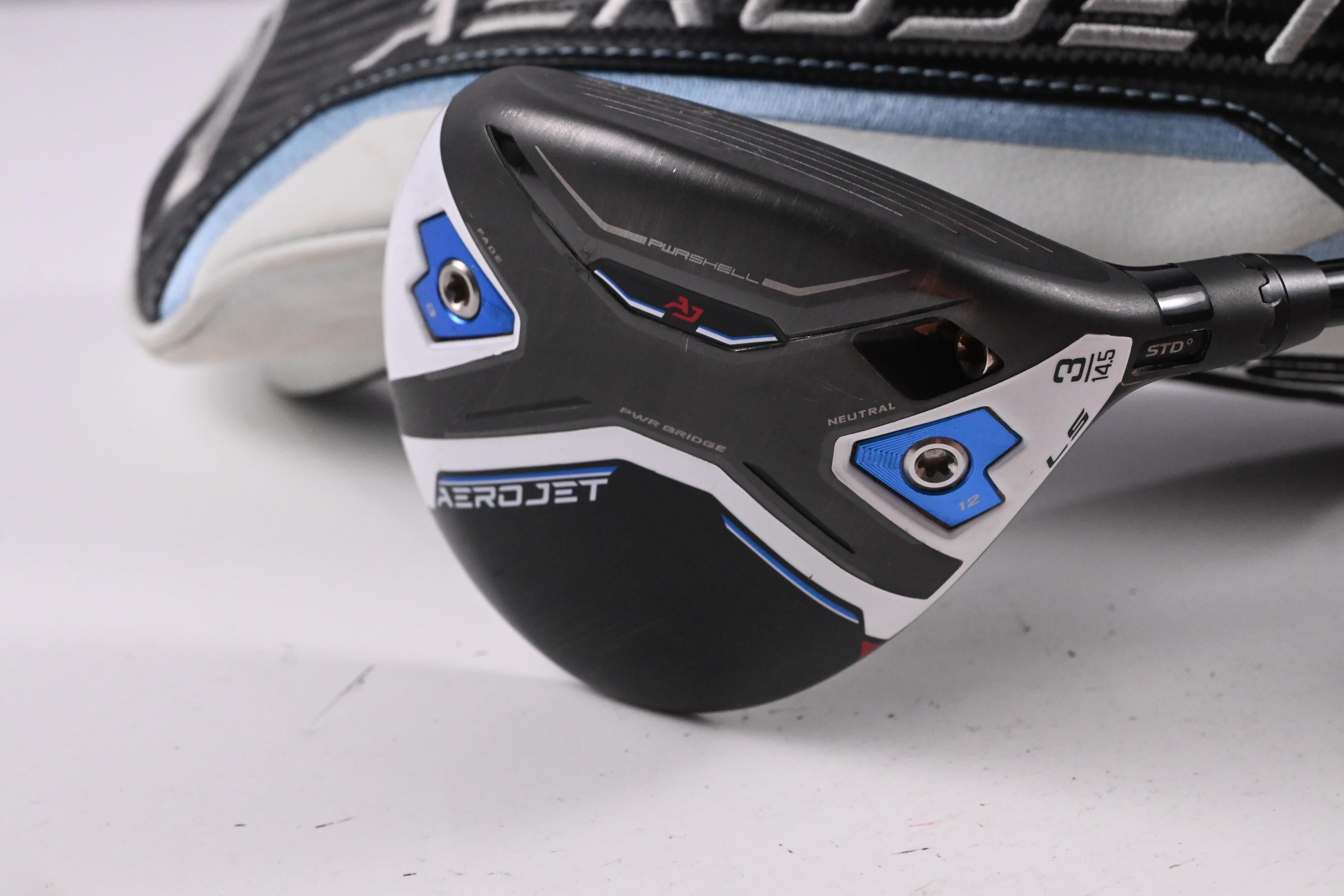 Cobra Aerojet LS #3 Wood / 14.5 Degree / Stiff Flex Kai`li White 70 Shaft