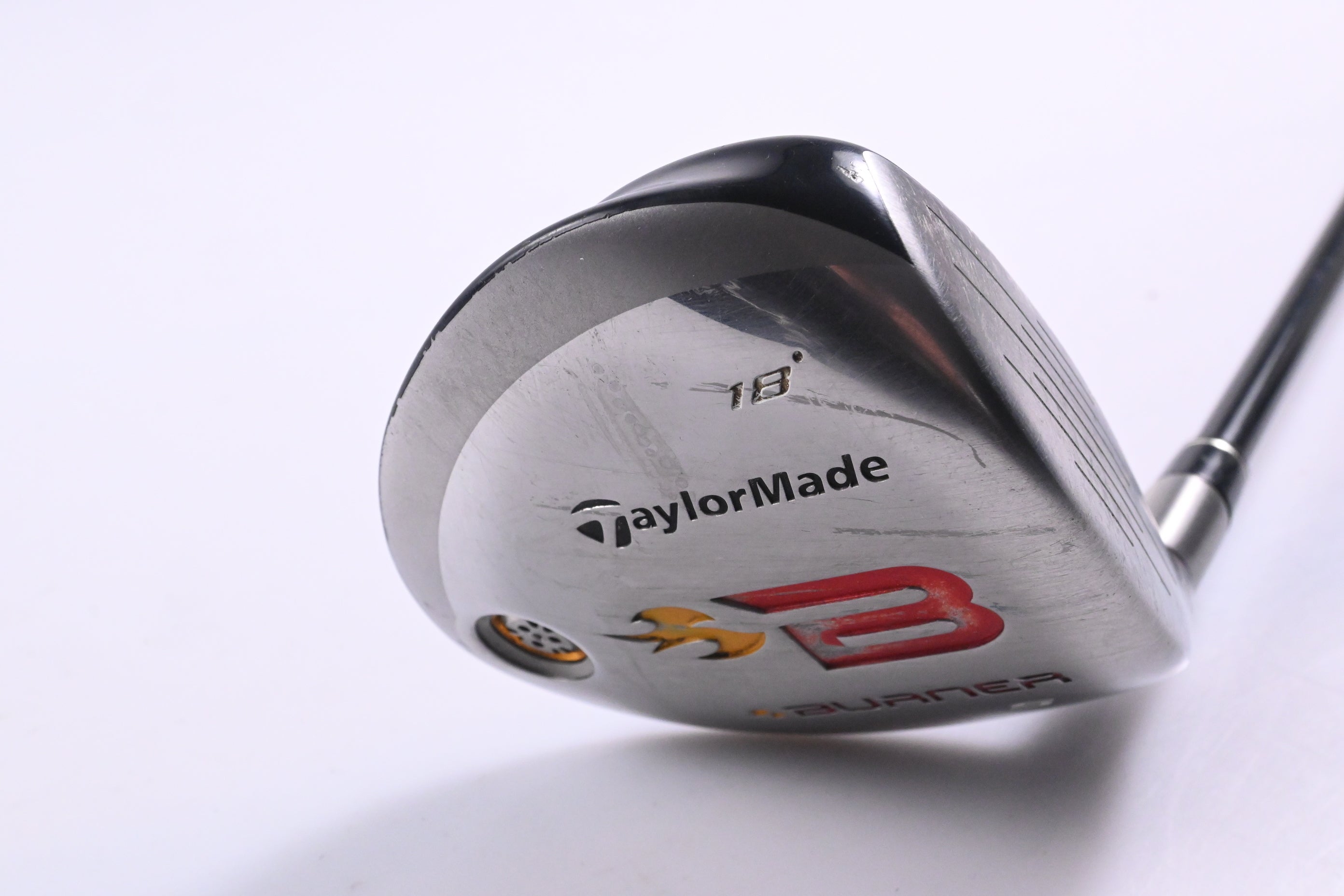 Taylormade Burner 2008 #5 Wood / 18 Degree / Regular Flex Taylormade Reax 49