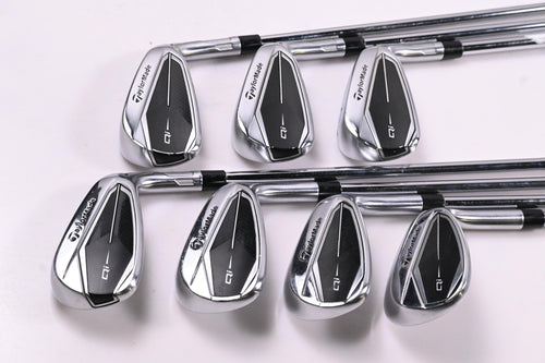 Taylormade Qi Irons / 5-PW+SW / Stiff Flex KBS MAX MT 85 Shafts
