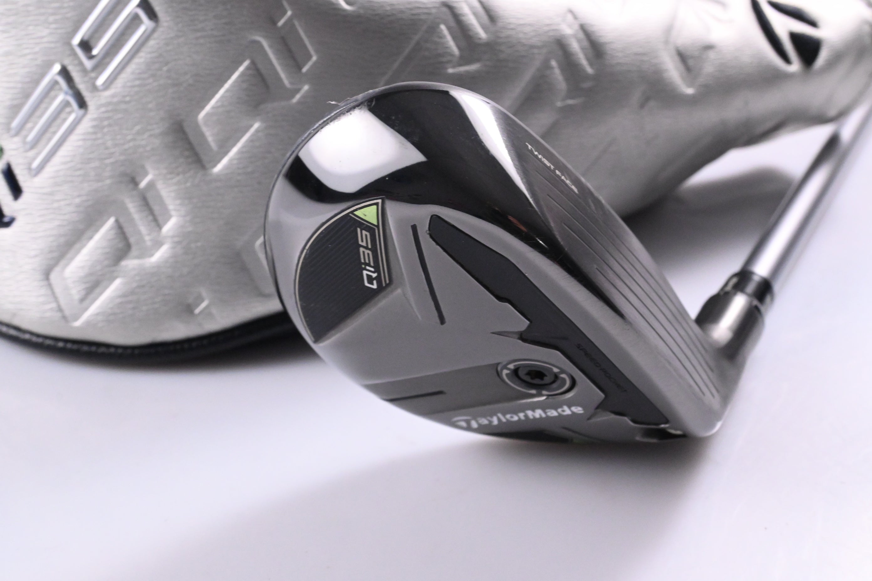 Taylormade Qi35 #2 Hybrid / 17 Degree / Stiff Flex Speeder NX TCS 60 Shaft
