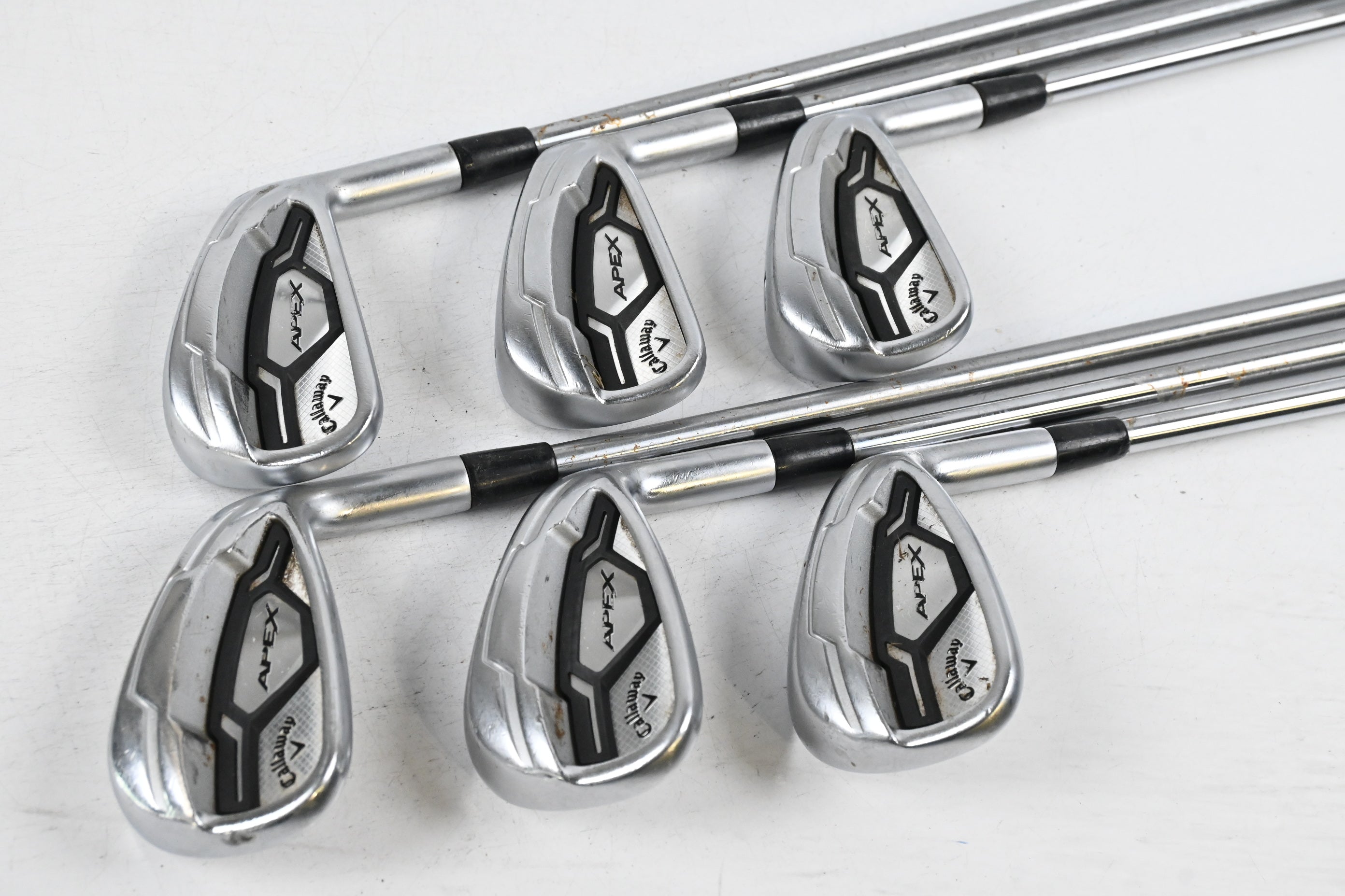 Callaway Apex CF16 Irons / 5-PW / Stiff Flex Project X PXi Shafts