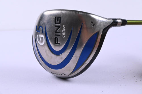 Ping G5 Driver / 9 Degree / Stiff Flex Aldila NV Green 65 Shaft