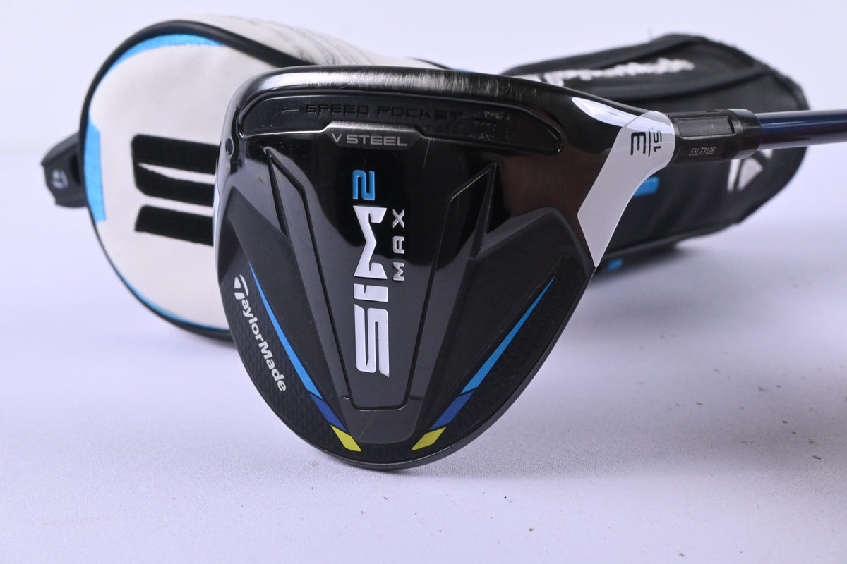 Taylormade SIM2 Max #3 Wood / 15 Degree / Stiff Flex Fujikura Ventus Blue 6