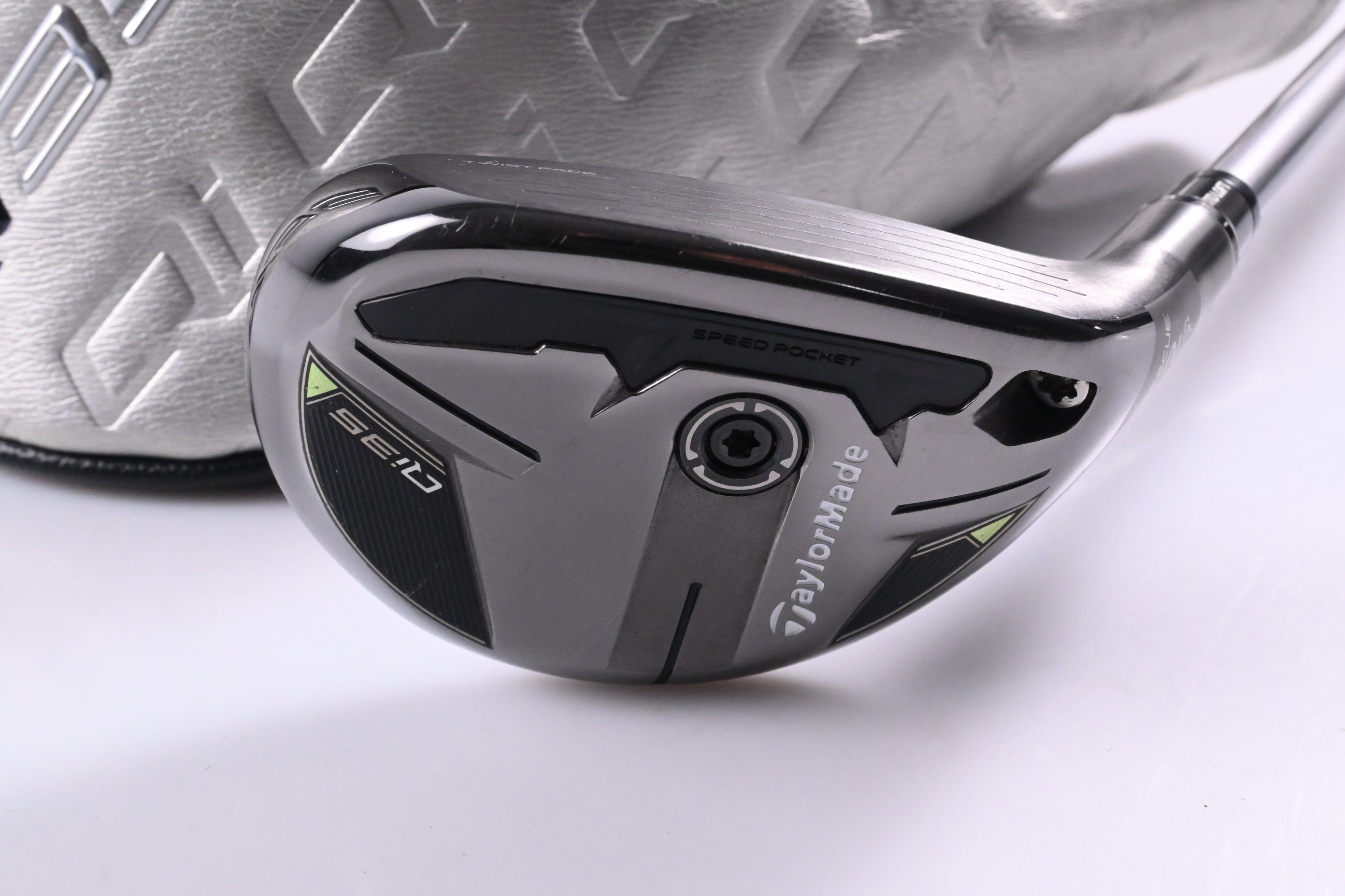 Taylormade Qi35 #2 Hybrid / 17 Degree / Stiff Flex Speeder NX TCS 60 Shaft