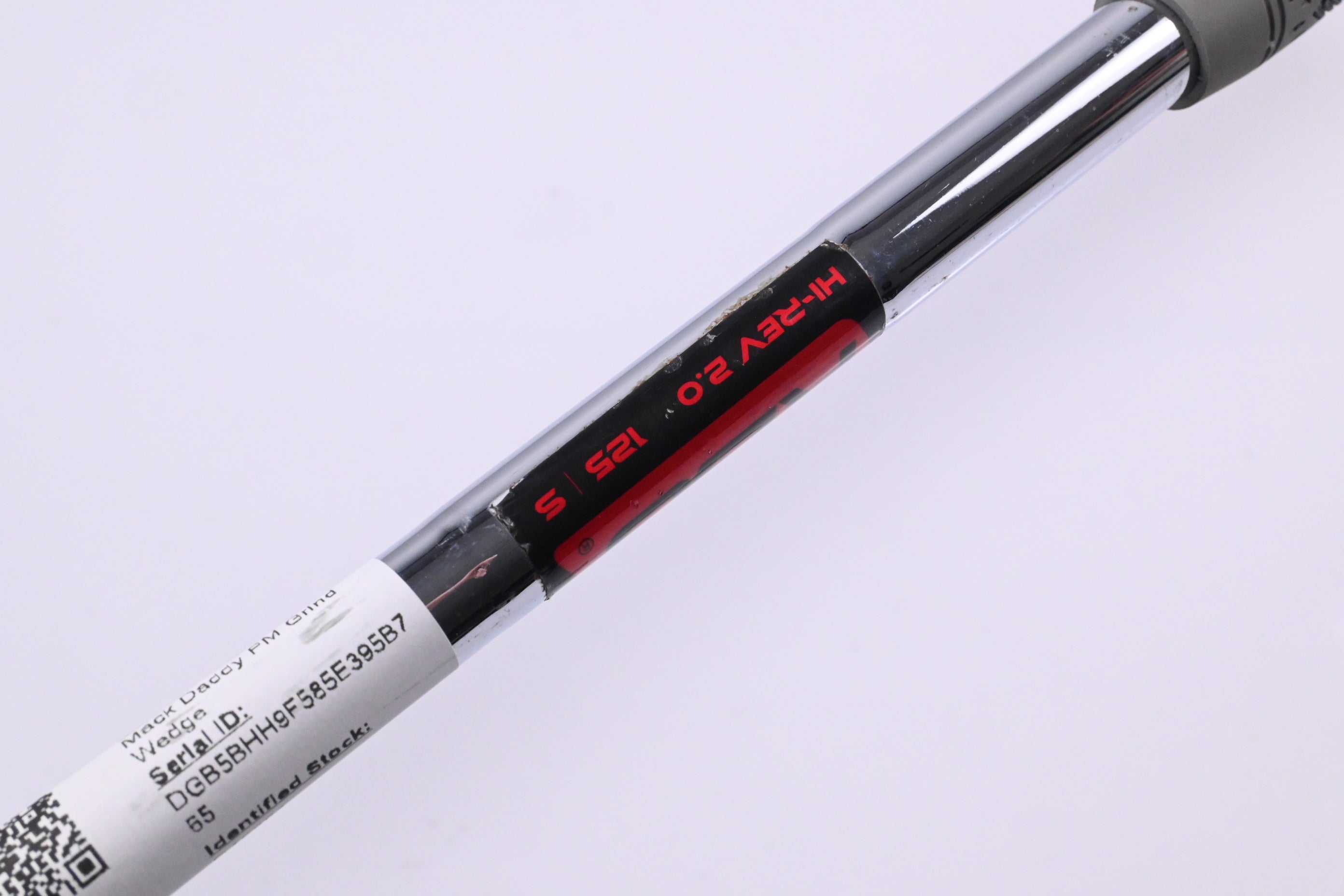 Callaway Mack Daddy PM Grind Lob Wedge / 60 Degree / Stiff Flex KBS Hi-Rev 2.0