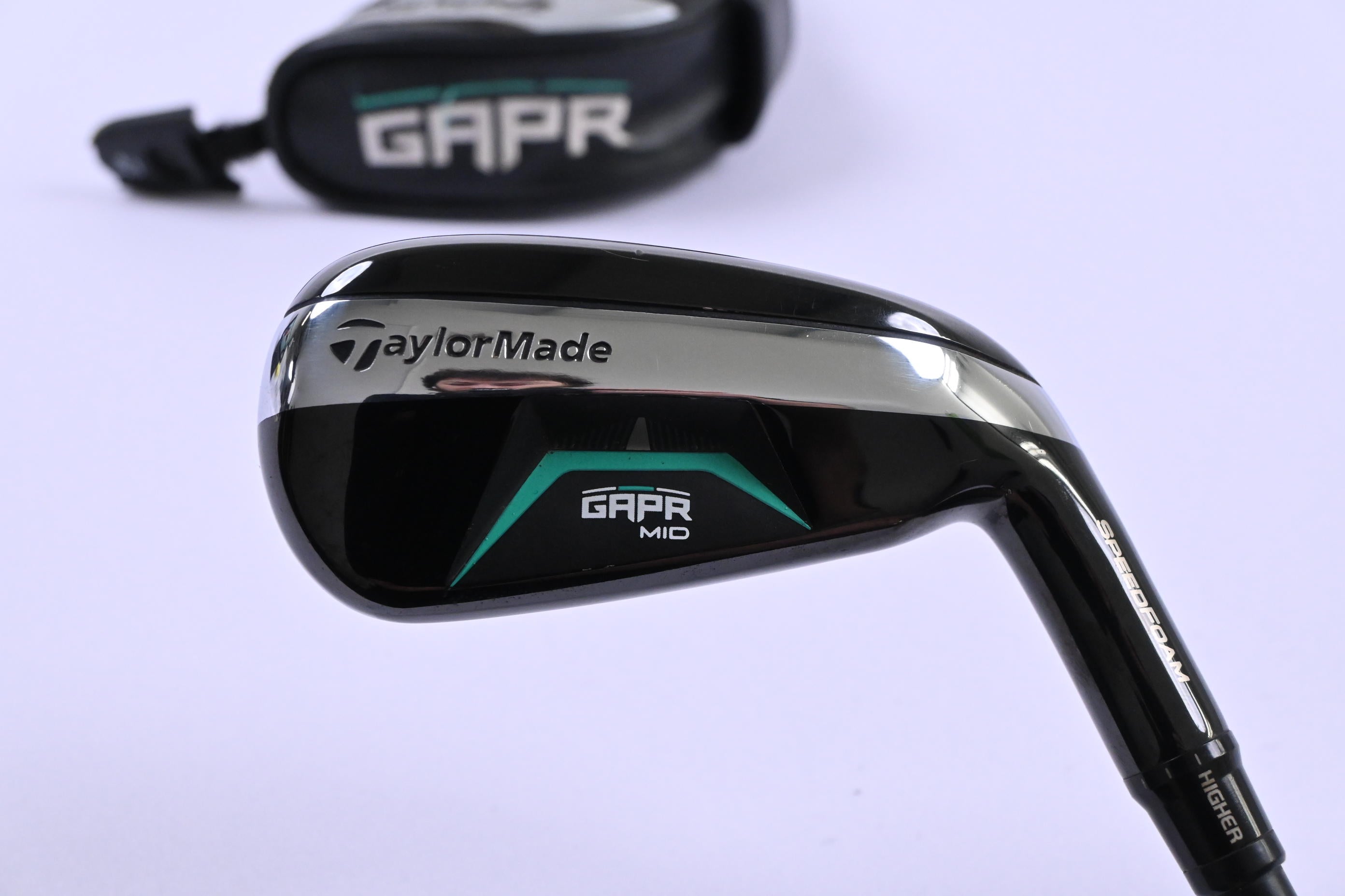 Taylormade GAPR Mid #3 Iron / 18 Degree / Stiff Flex KBS Hybrid 80 Shaft