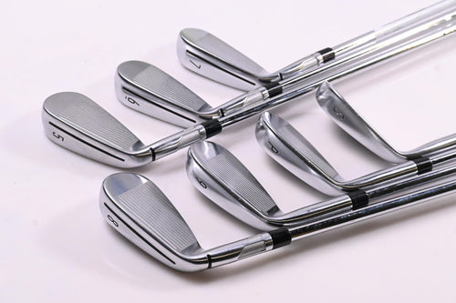 Taylormade Qi Irons / 5-PW+SW / Stiff Flex KBS MAX MT 85 Shafts