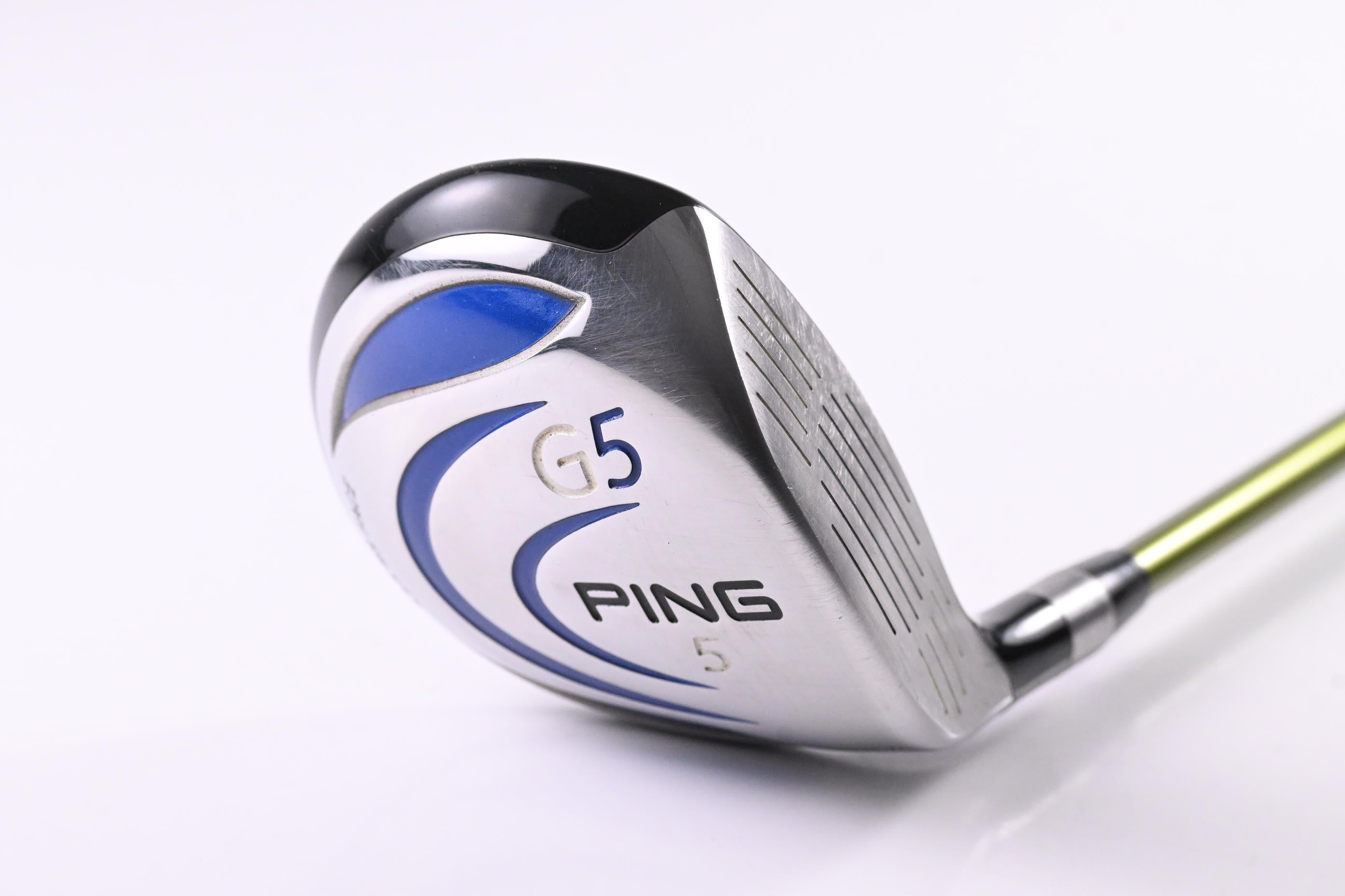 Ping G5 #5 Wood / 18 Degree / Regular Flex Aldila NV Green 75 Shaft