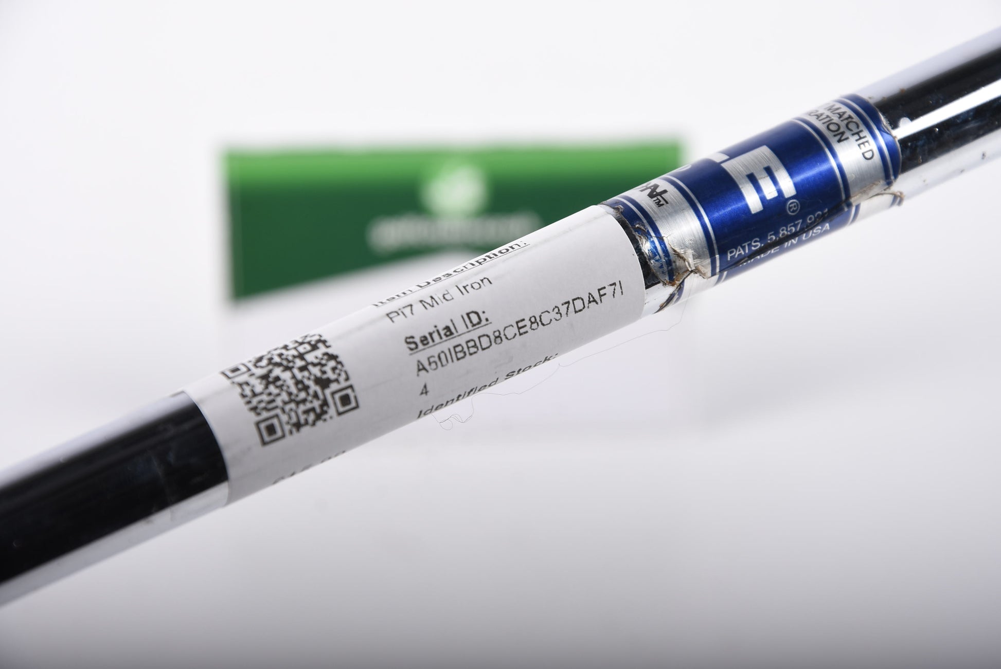 Wilson Pi7 #6 Iron / Stiff Flex Flighted Rifle Shaft