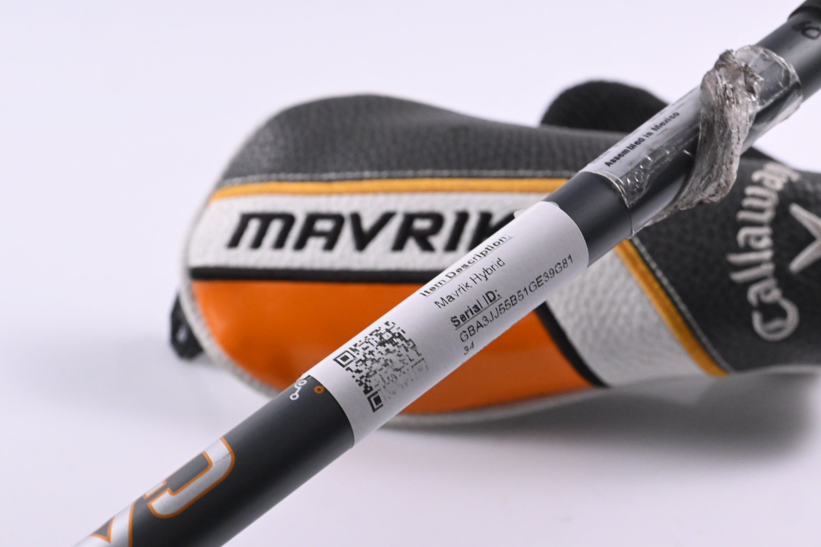 Callaway Mavrik #3 Hybrid / 18 Degree / Stiff Flex Catalyst 75 Shaft