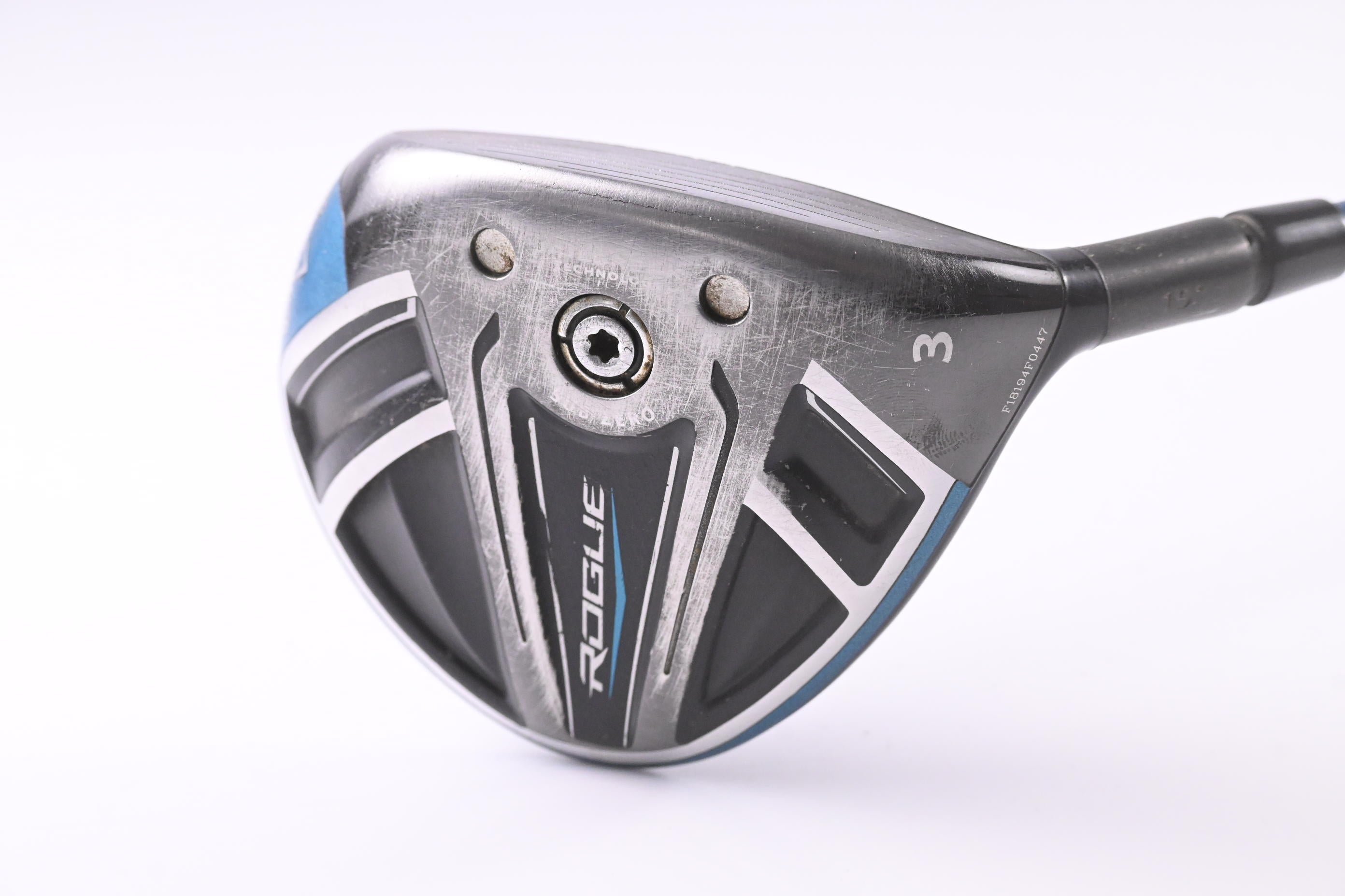 Callaway Rogue #3 Wood / 15 Degree / Stiff Flex Project X Evenflow Blue 75 Shaft