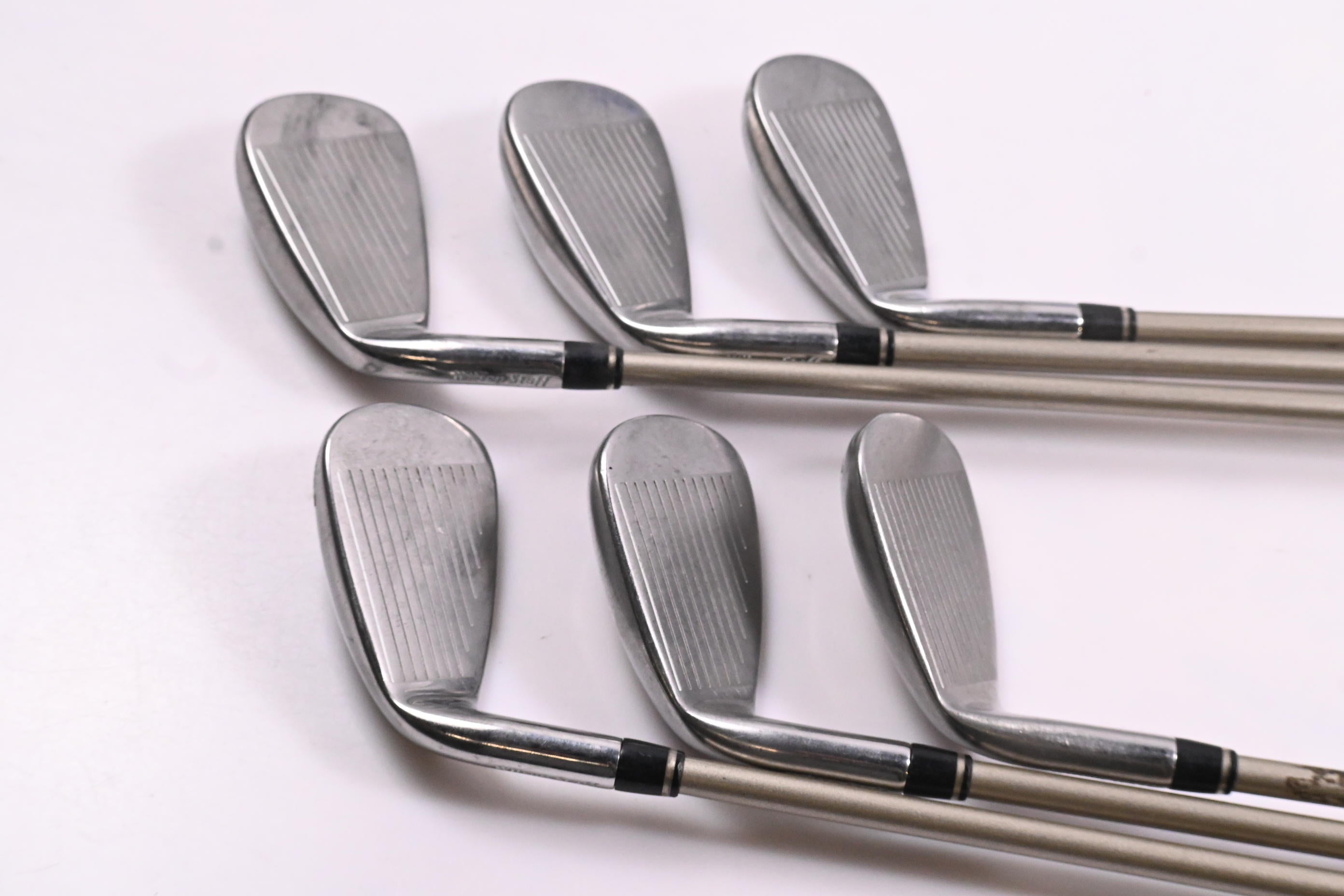 Ladies Wilson D350 Irons / 6-PW+SW / Ladies Flex UST Elements Chrome 49 Shafts