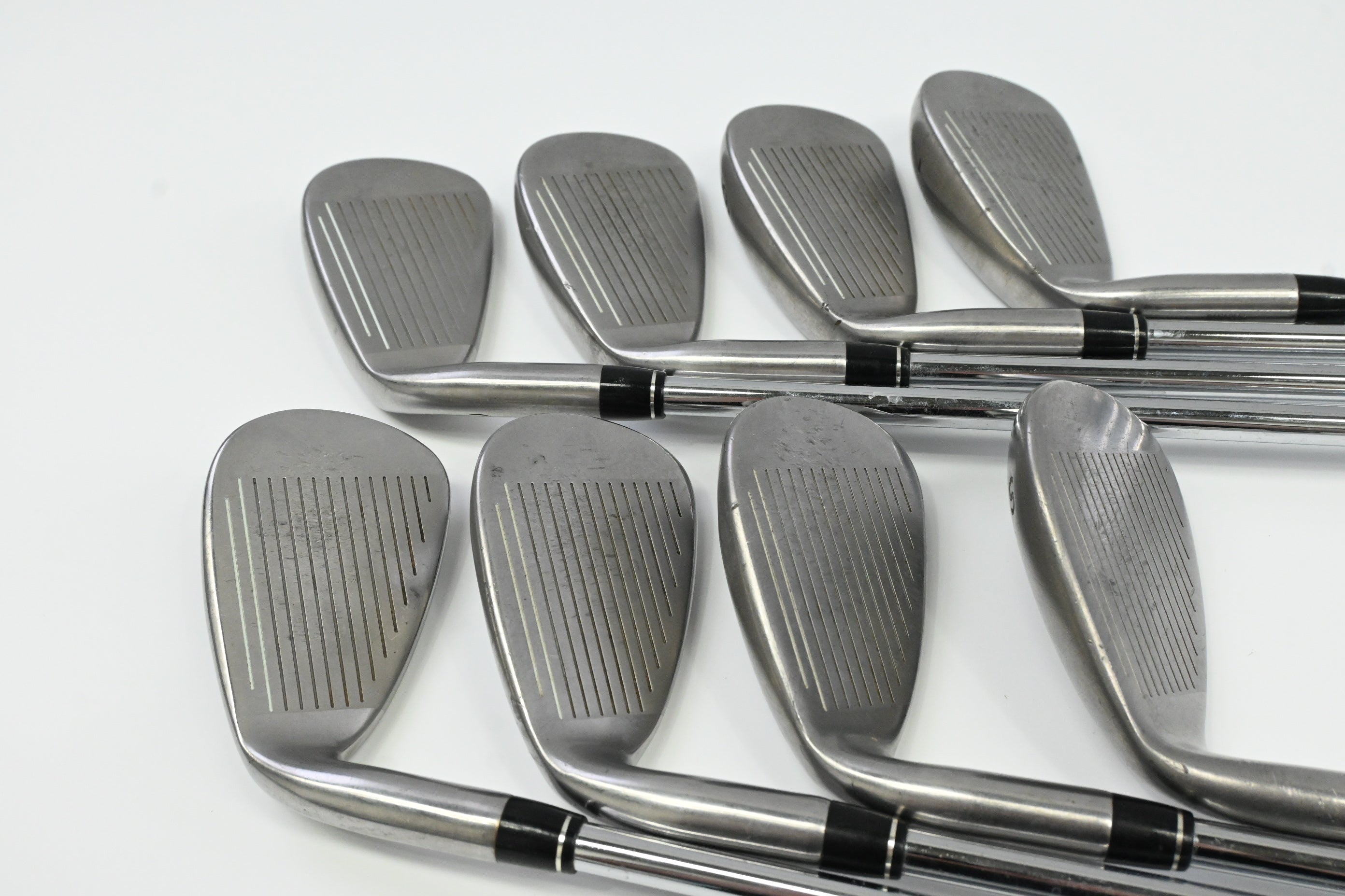 Taylormade R7 Draw Irons / 4-PW+SW / Regular Flex Taylormade T-Step 90 Shafts