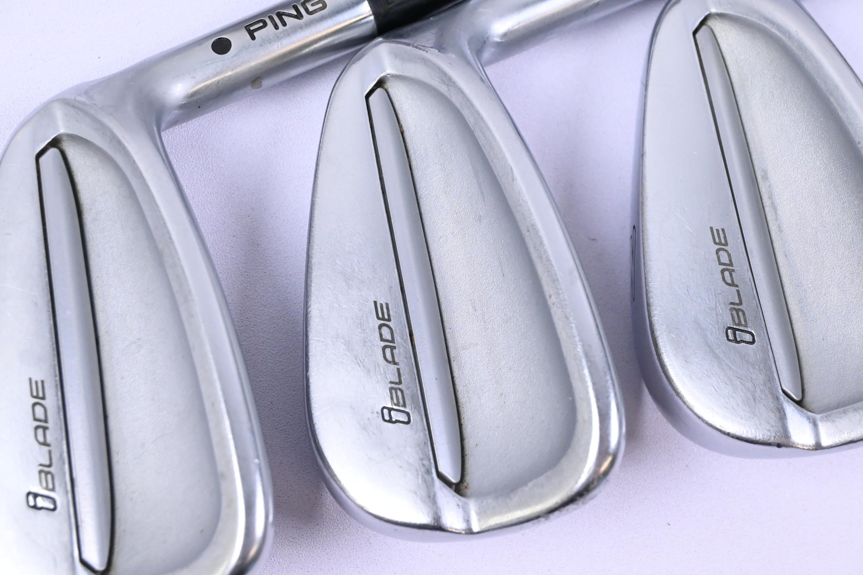 Ping iBlade Irons / 6-PW / Black Dot / Regular Flex Shimada Shafts