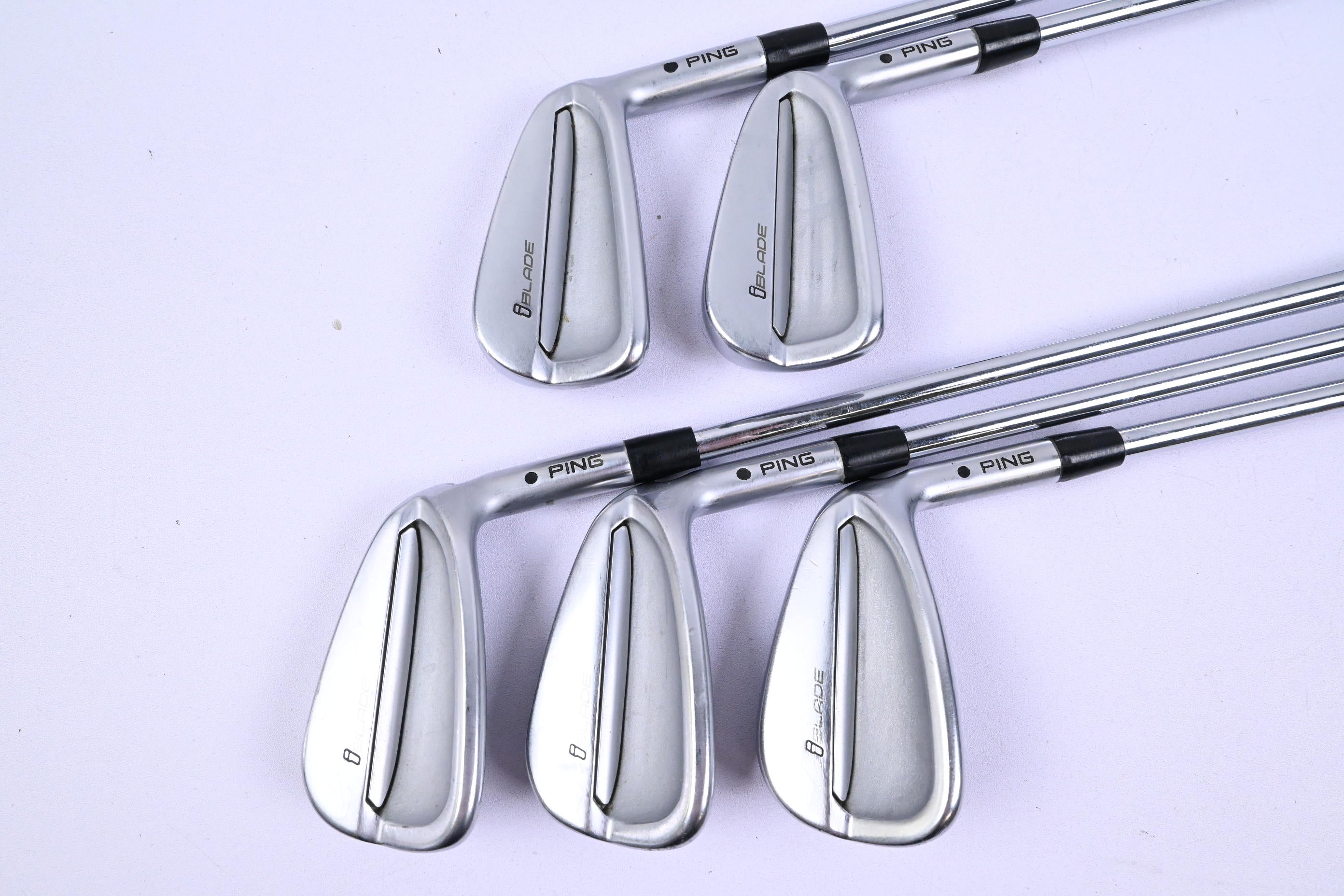 Ping iBlade Irons / 6-PW / Black Dot / Regular Flex Shimada Shafts