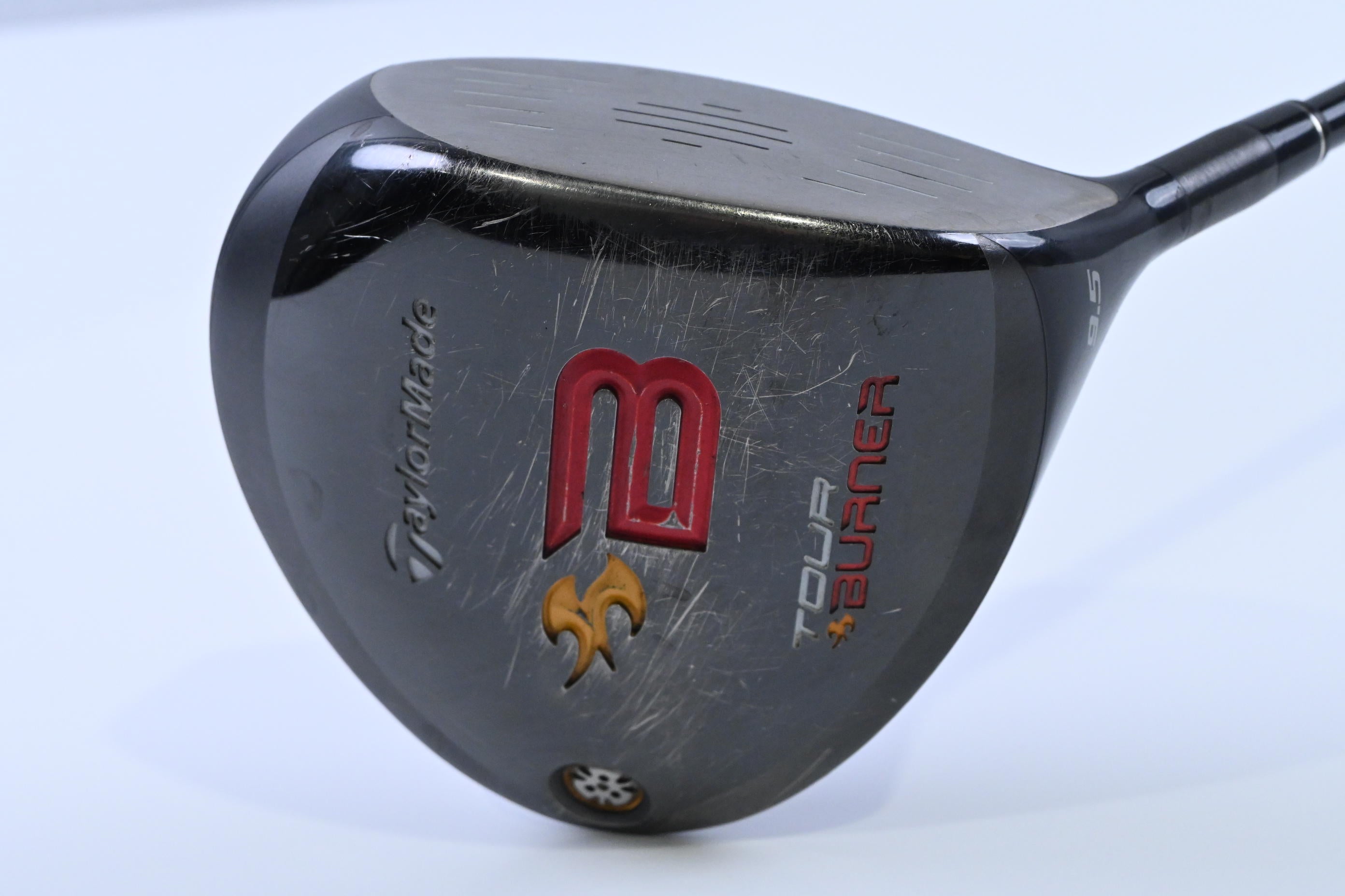 Taylormade Tour Burner Driver / 9.5 Degree / Stiff Flex Taylormade Reax 60 Shaft