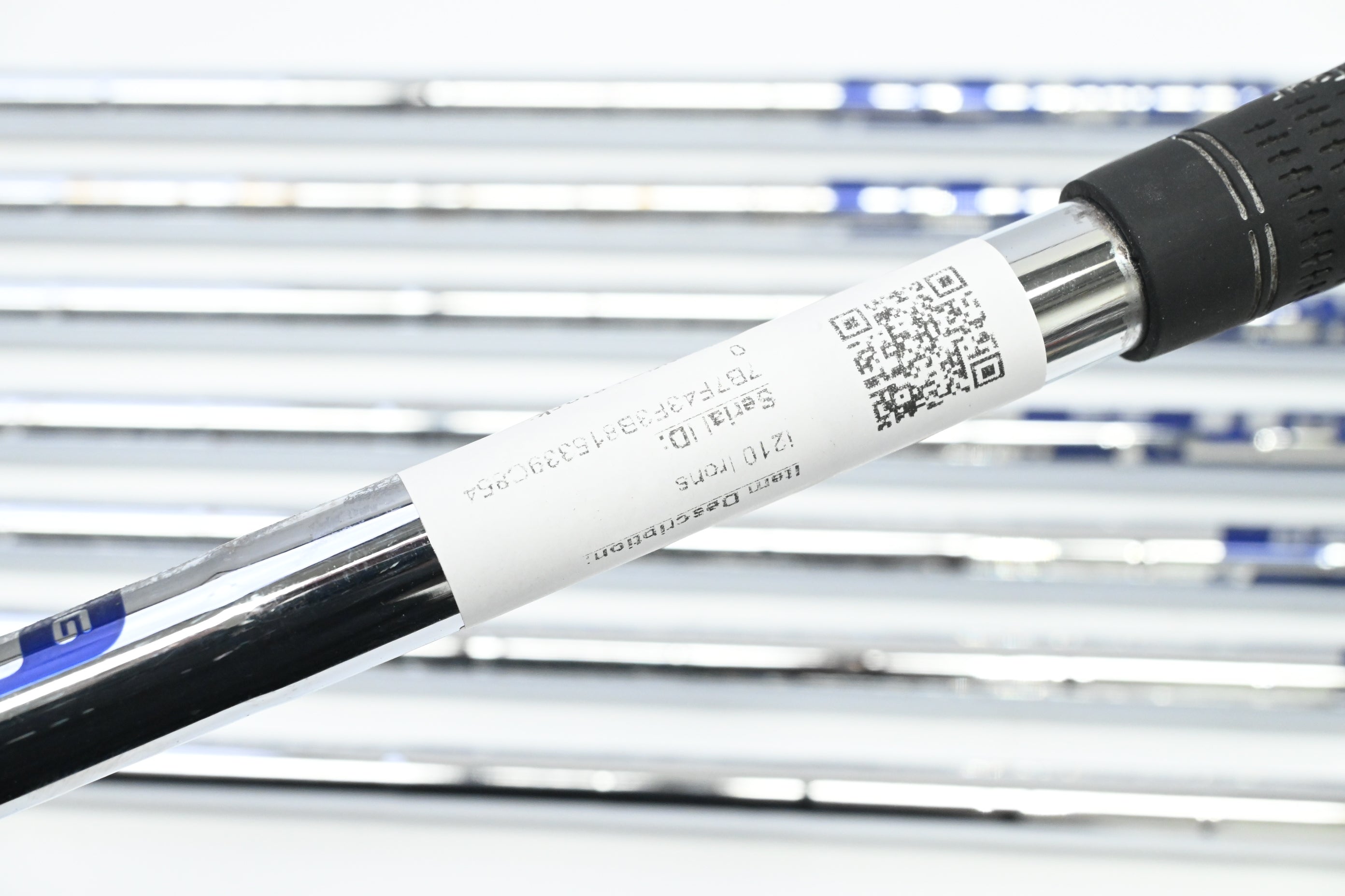 Ping i210 Irons / 3-PW / Green Dot / Stiff Flex Ping AWT 2.0 Shafts