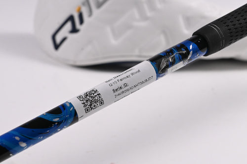 Taylormade Qi10 #3 Wood / 16.5 Degree / Stiff Flex Kai`li Blue 70 Shaft