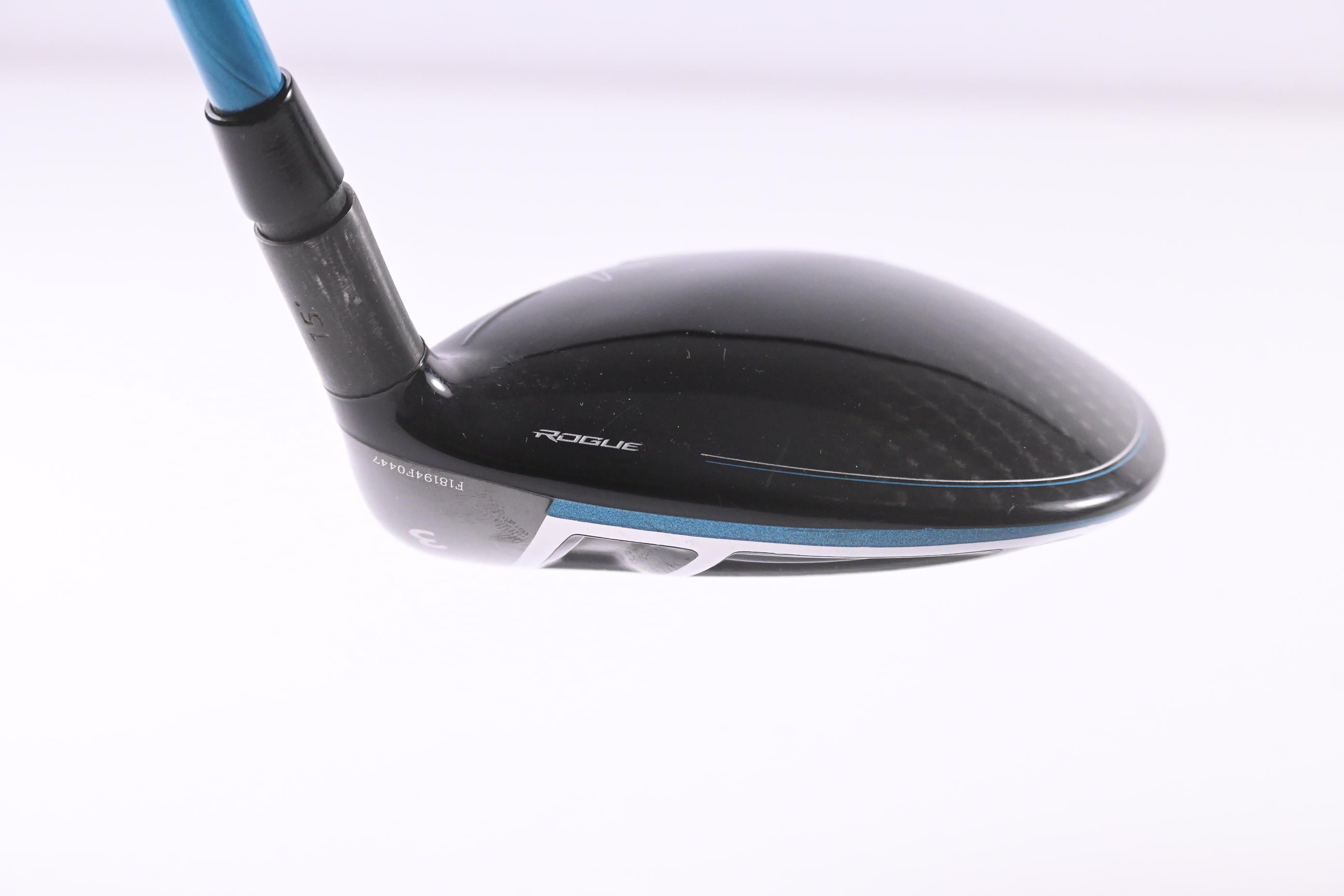 Callaway Rogue #3 Wood / 15 Degree / Stiff Flex Project X Evenflow Blue 75 Shaft