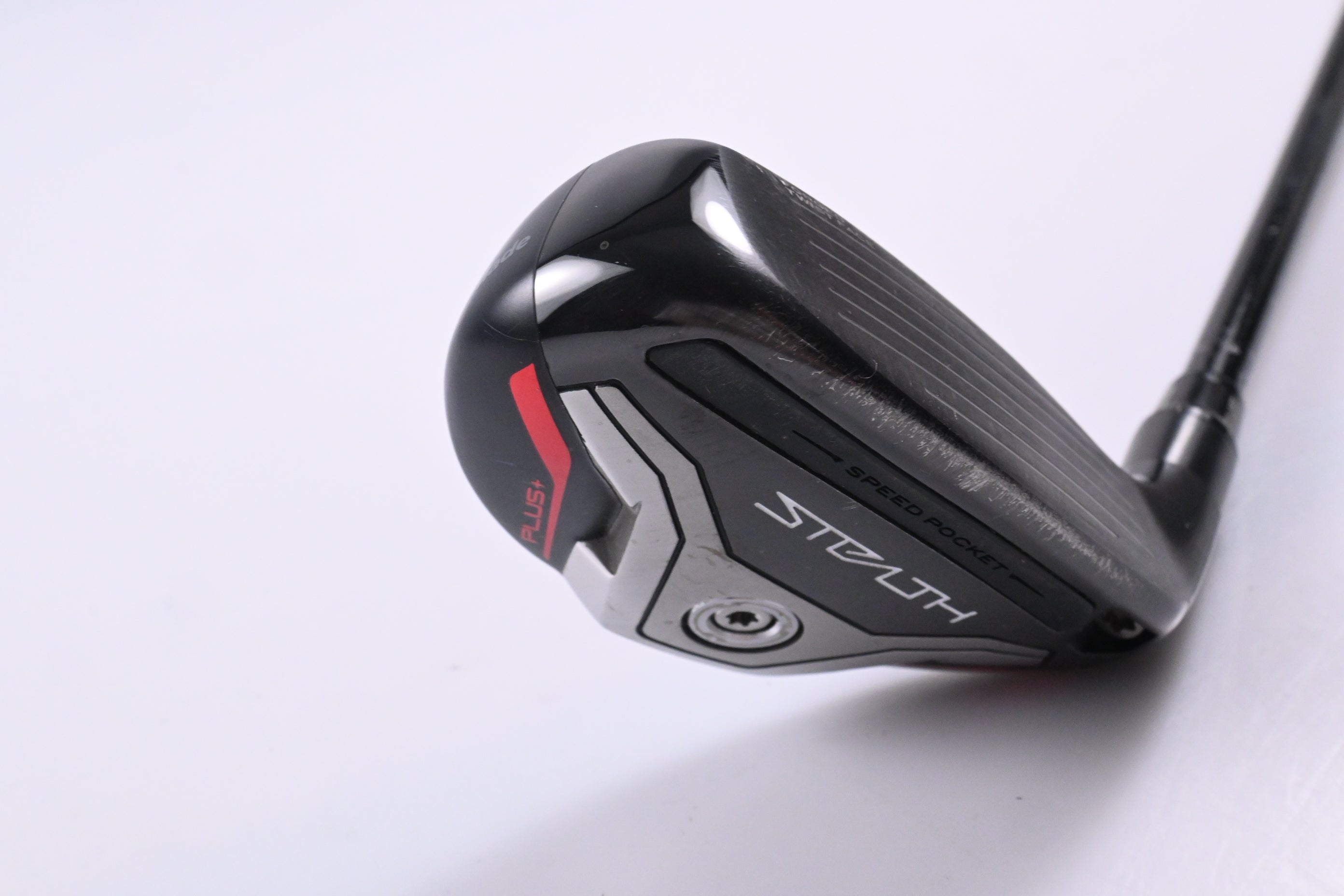 Taylormade Stealth Plus #2 Hybrid / 17 Degree / Stiff Flex HZRDUS RDX Smoke Red