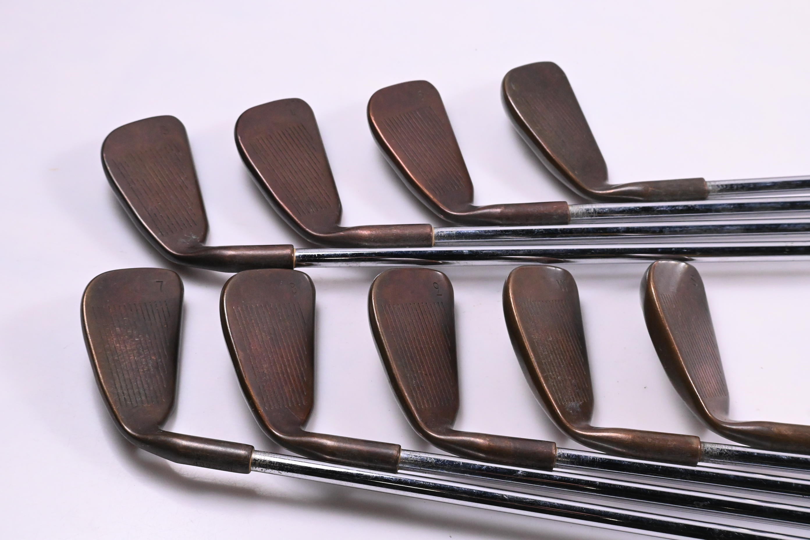 Ping Zing BeCu Irons / 3-PW+SW / Red Dot / Stiff Flex Ping JZ Shafts
