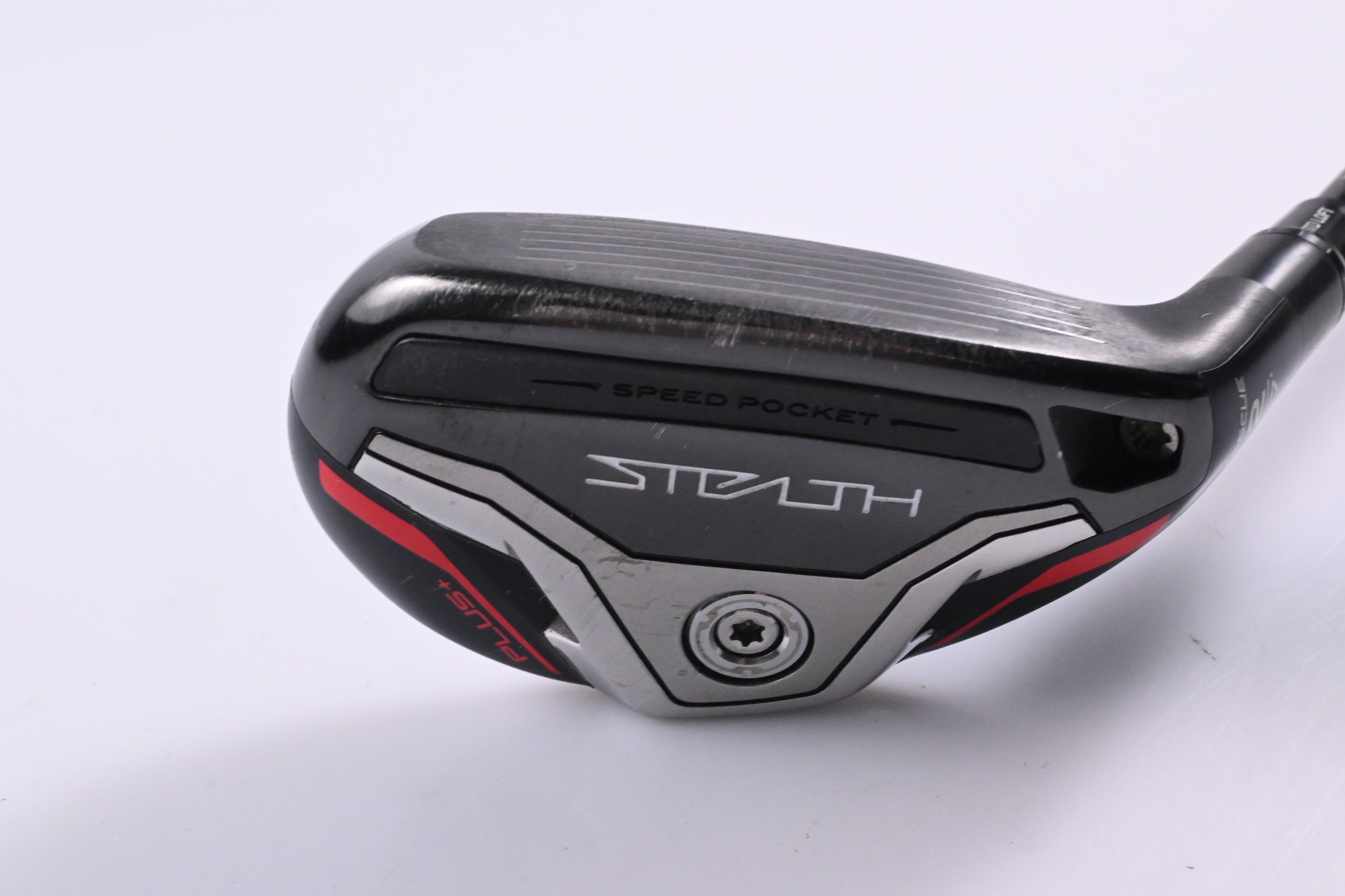 Taylormade Stealth Plus #2 Hybrid / 17 Degree / Stiff Flex HZRDUS RDX Smoke Red