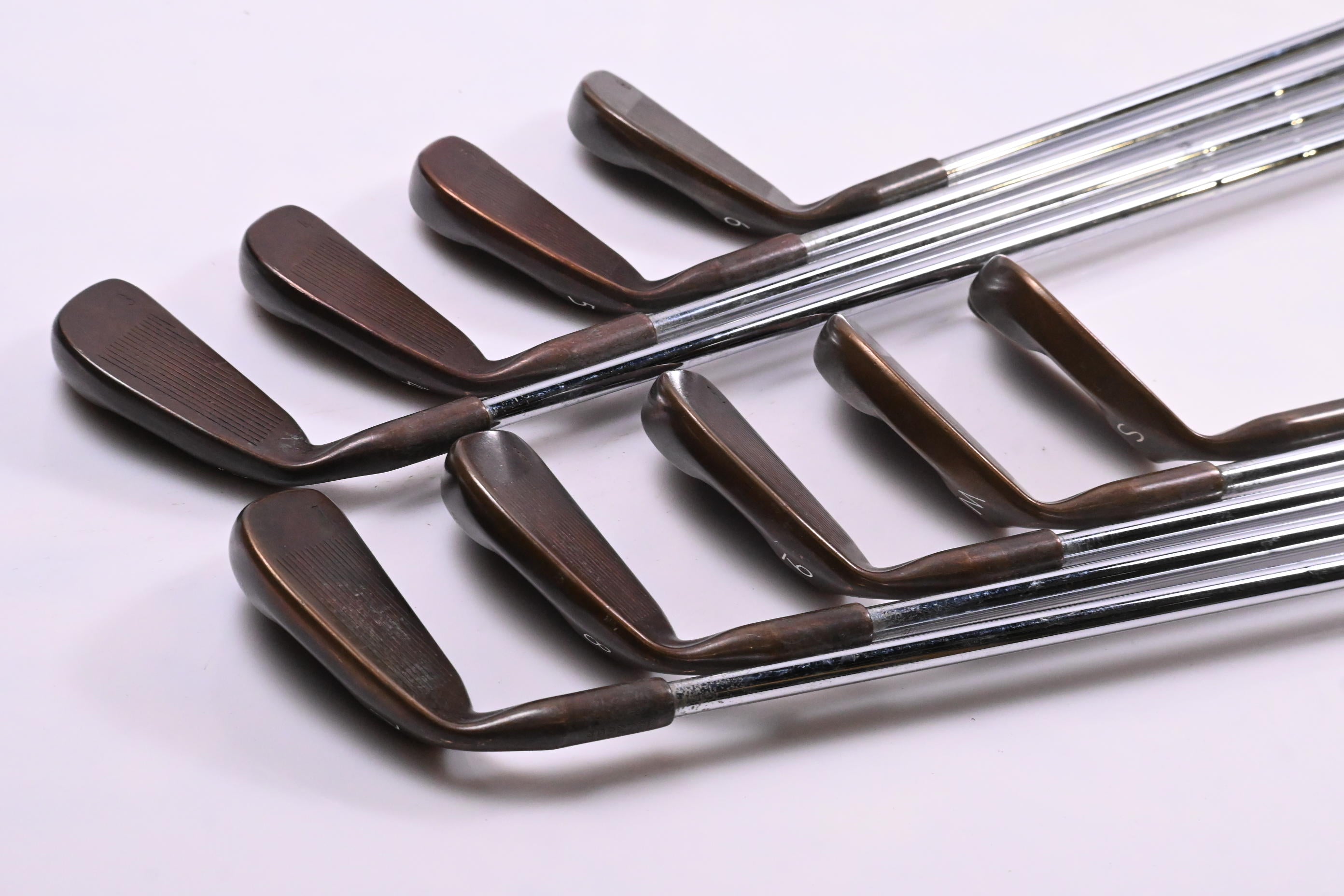 Ping Zing BeCu Irons / 3-PW+SW / Red Dot / Stiff Flex Ping JZ Shafts
