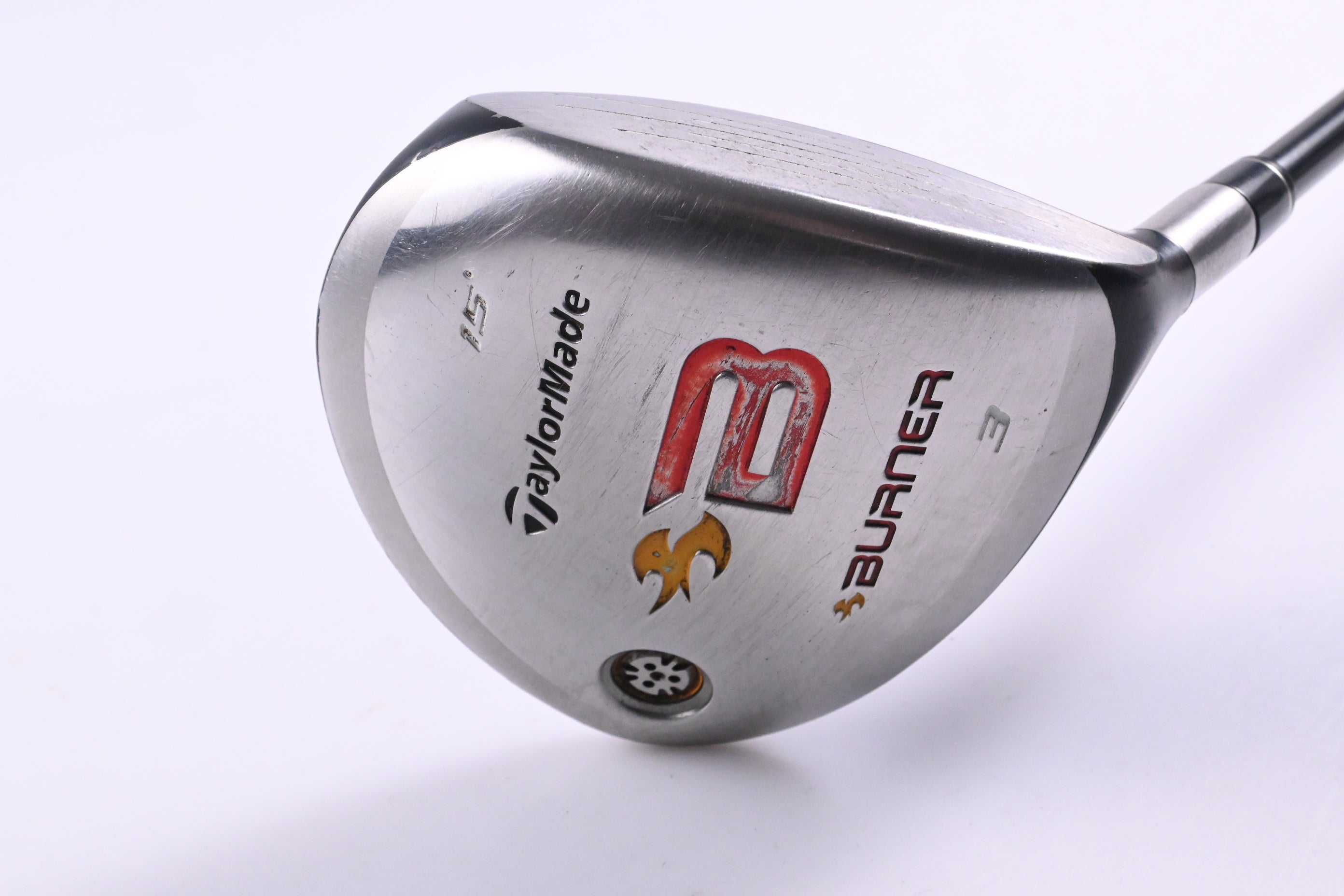 Taylormade Burner 2008 #3 Wood / 15 Degree / Regular Flex Taylormade Reax 49