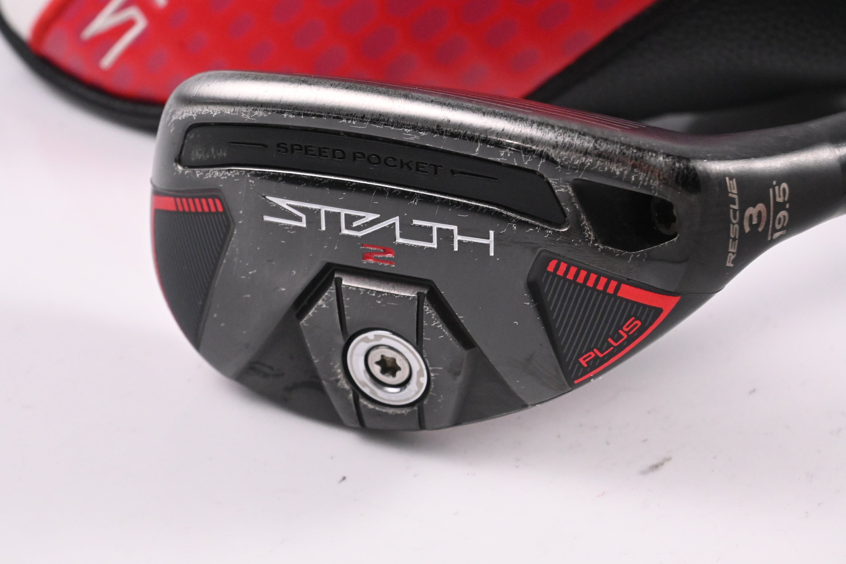 TaylorMade Stealth 2 Plus #3 Hybrid / 19.5 Degree / Stiff Flex Kai'li Red 85