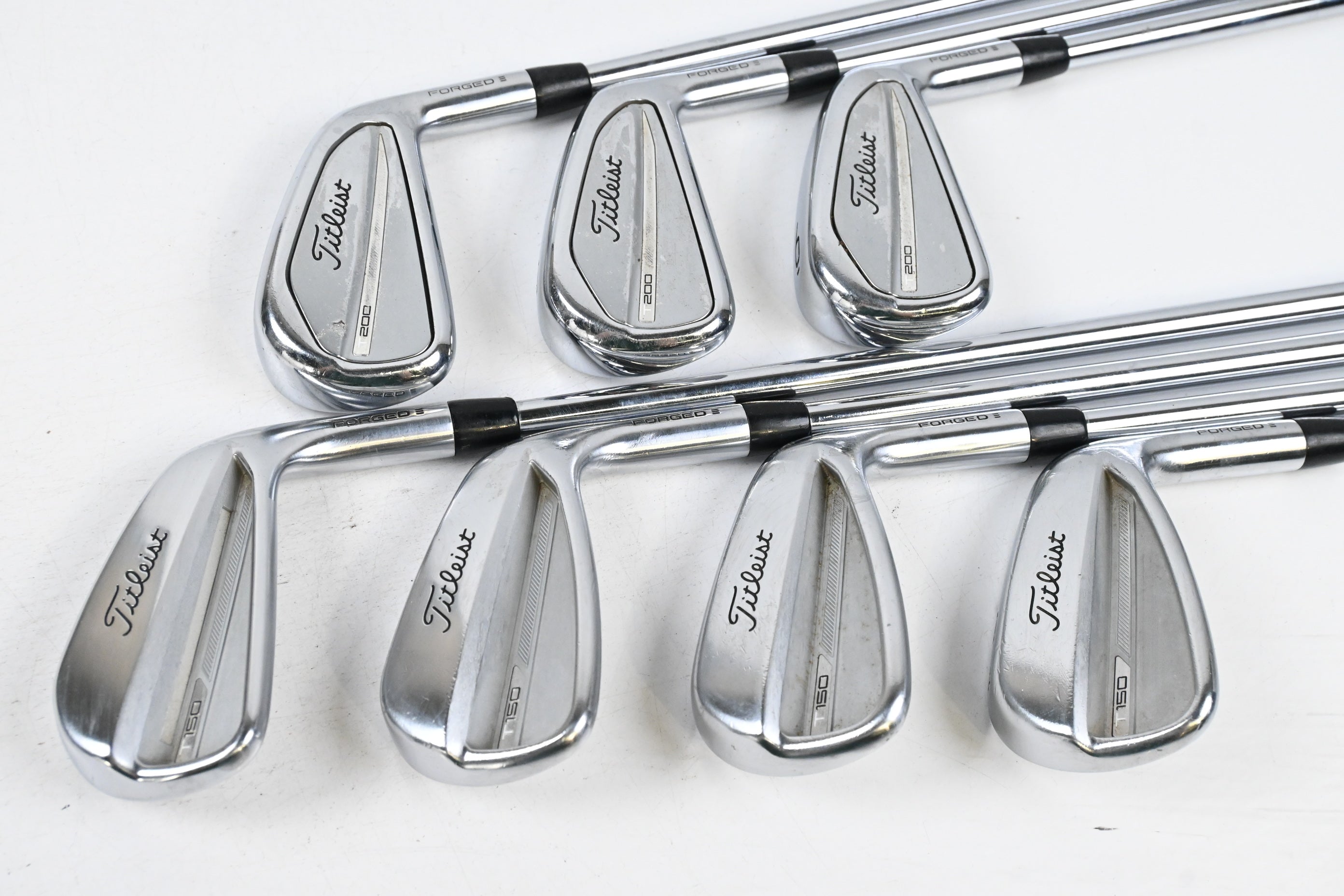 Titleist T150/T200 2023 Combo Irons / 4-PW / Stiff Flex Project X LZ 120 Shafts