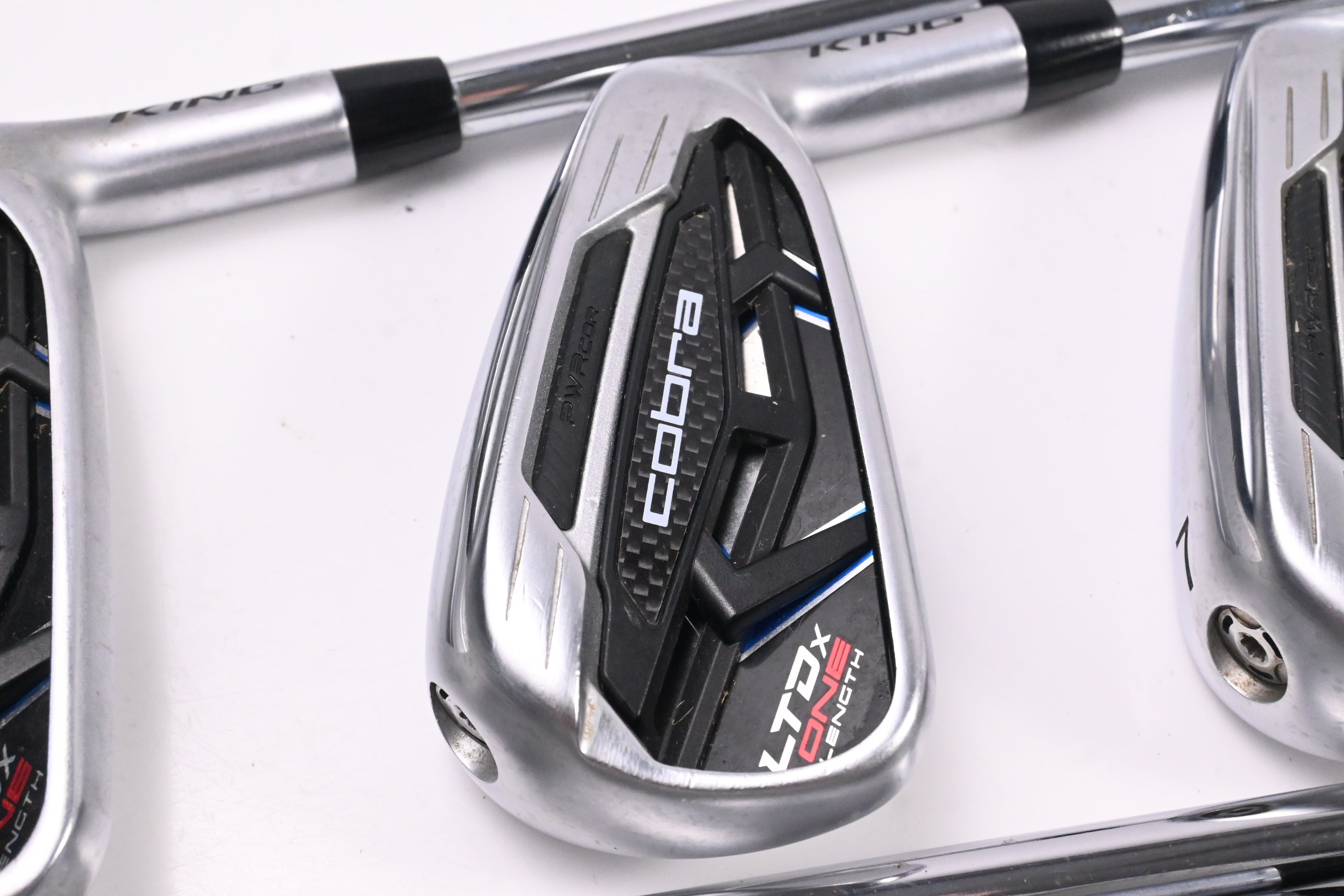 Cobra LTDx One Length Irons / 5-PW / Regular Flex KBS Tour 90 Shafts