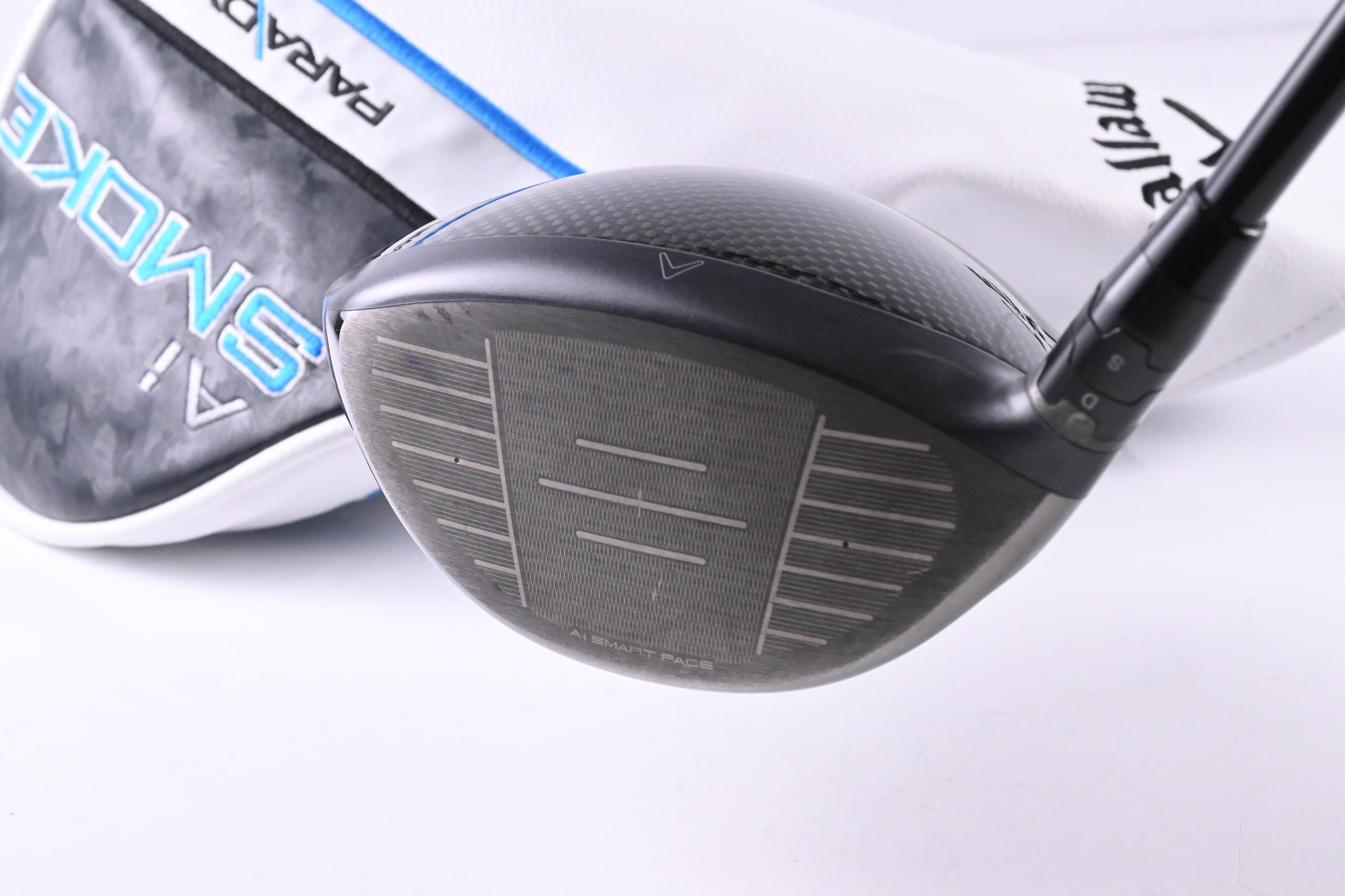 Callaway Paradym Ai Smoke Max Driver / 9 Degree / Stiff Flex Tensei AV White 65