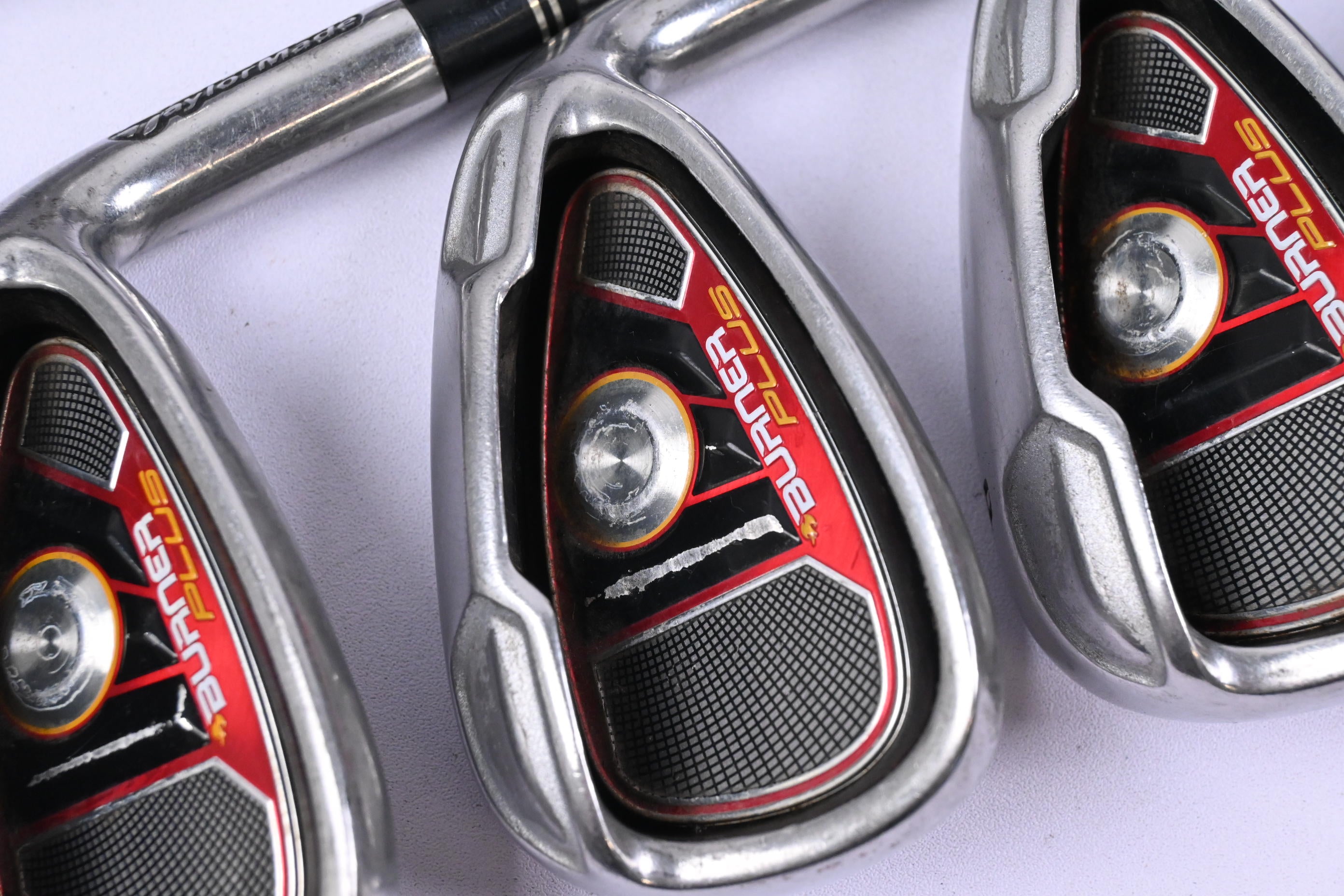 Taylormade Burner Plus Irons / 4-PW+SW / Regular Flex Burner 85 Shafts
