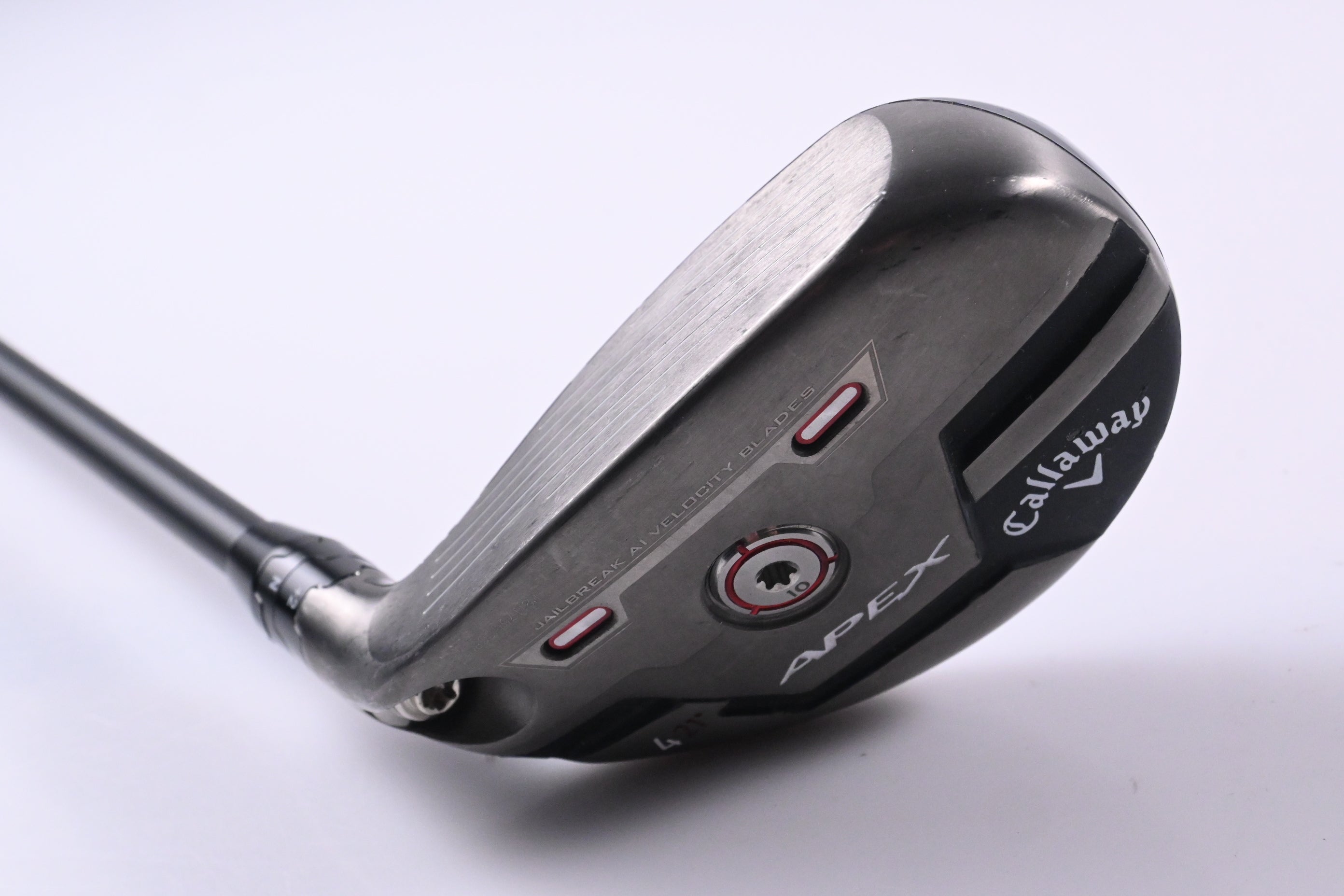 Left Hand Callaway Apex 21 #4 Hybrid / 21 Degree / Senior Flex Cypher 2.0 50