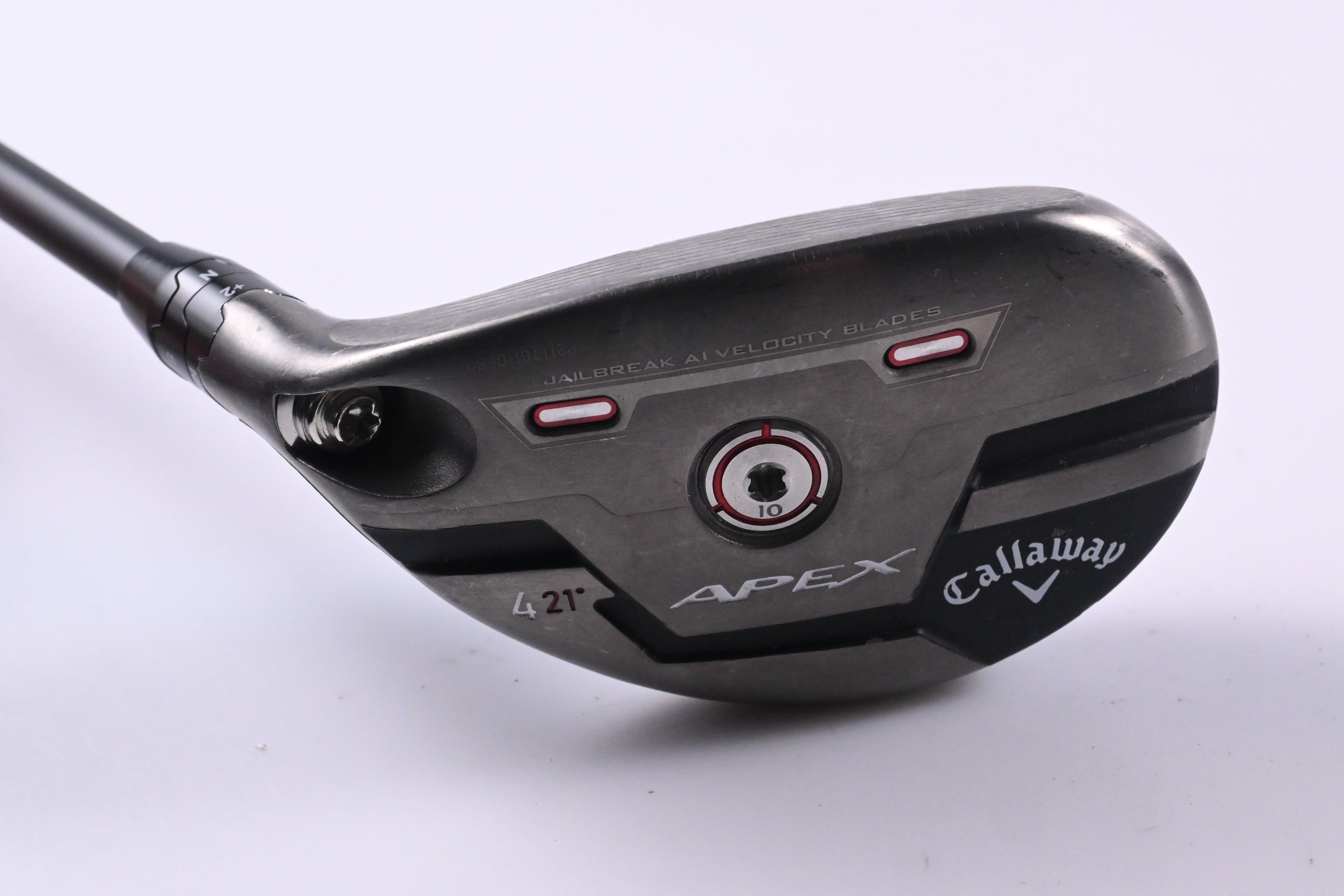Left Hand Callaway Apex 21 #4 Hybrid / 21 Degree / Senior Flex Cypher 2.0 50