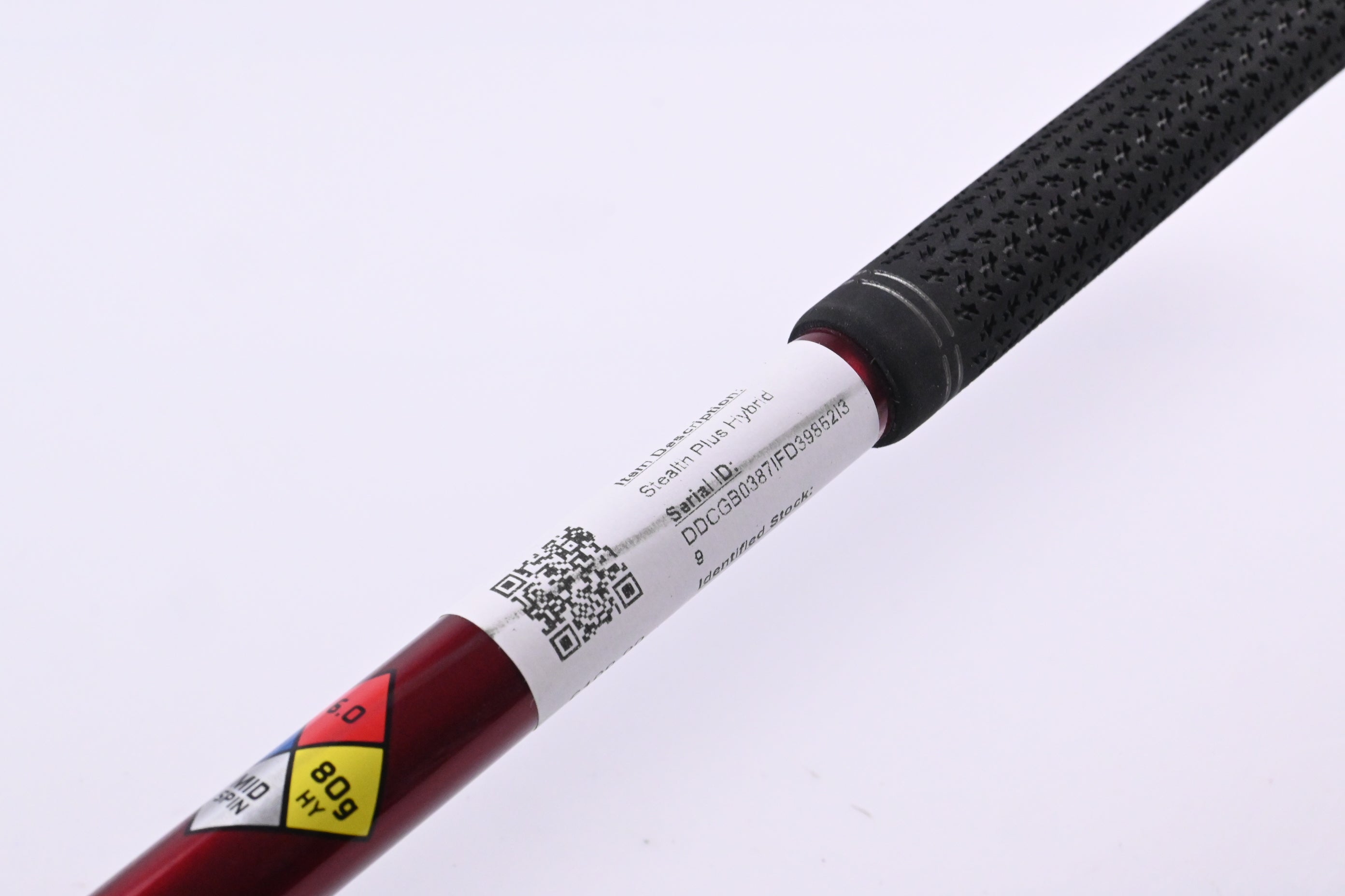Taylormade Stealth Plus #2 Hybrid / 17 Degree / Stiff Flex HZRDUS RDX Smoke Red