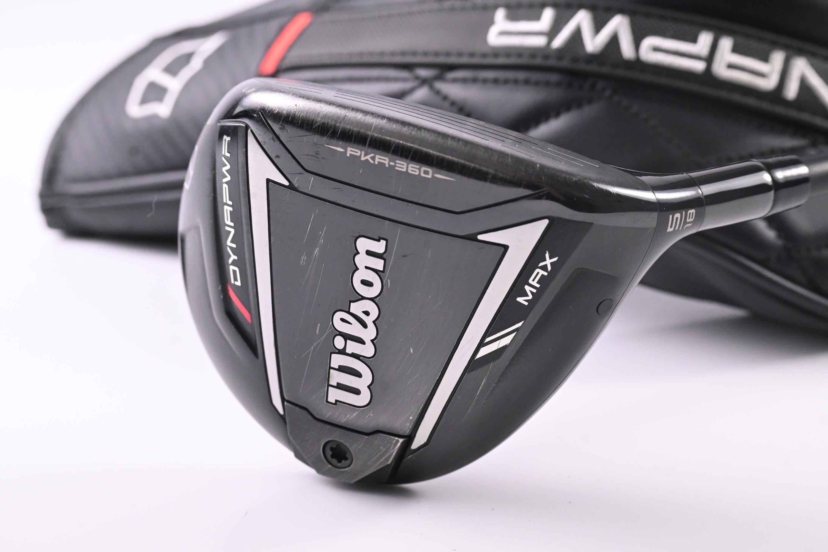 Wilson DYNAPWR Max 2025 #5 Wood / 18 Degree / Stiff Flex HZRDUS Gen5 Black 60