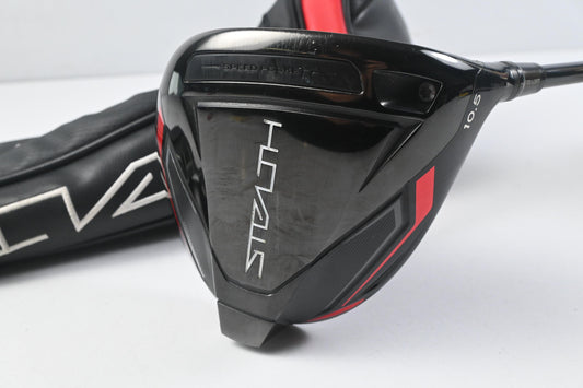 Taylormade Stealth Driver / 10.5 Degree / Regular Flex Ventus Red 5 Shaft