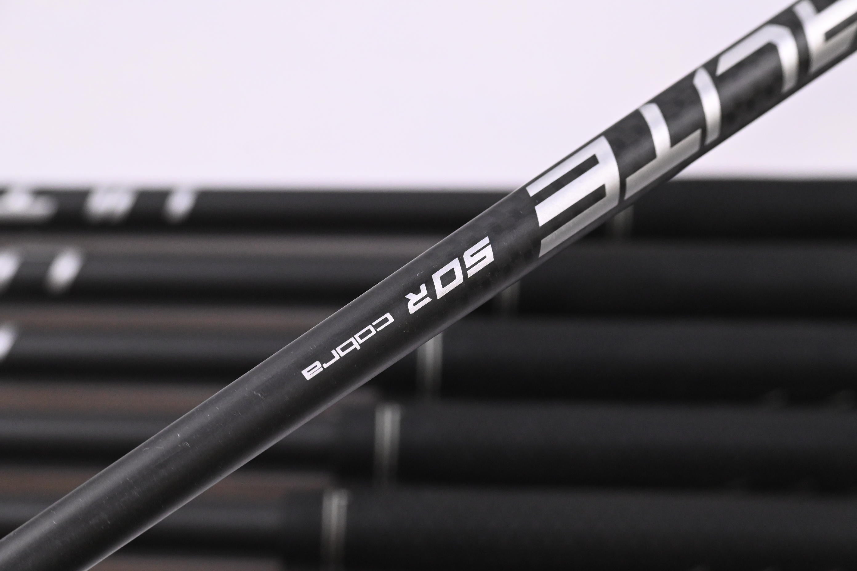 Left Hand Cobra Darkspeed Irons / 5-PW+SW / Regular Flex Cobra Ultralite 50