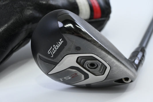 Titleist TS2 #3 Hybrid / 21 Degree / Stiff Flex HZRDUS Smoke Black 80 Shaft