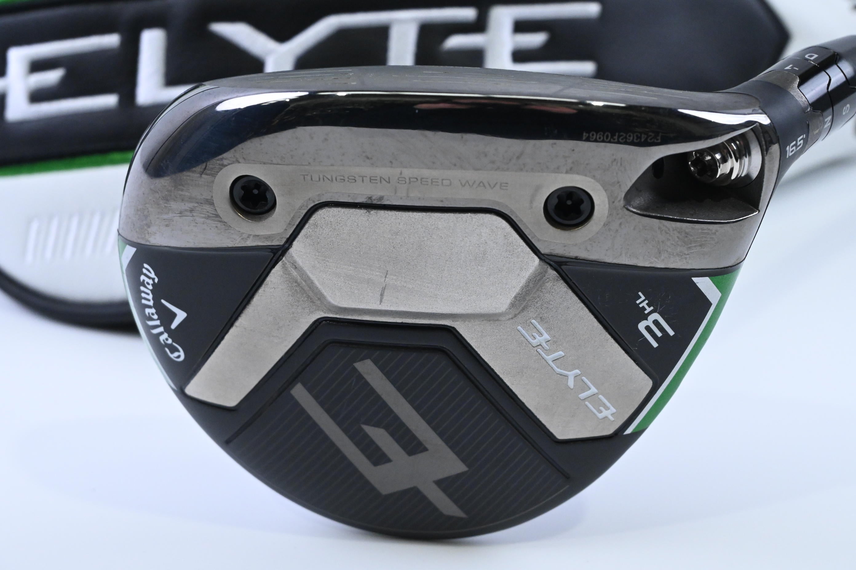 Callaway Elyte #3HL Wood / 16.5 Degree / Regular Flex Vanquish 5