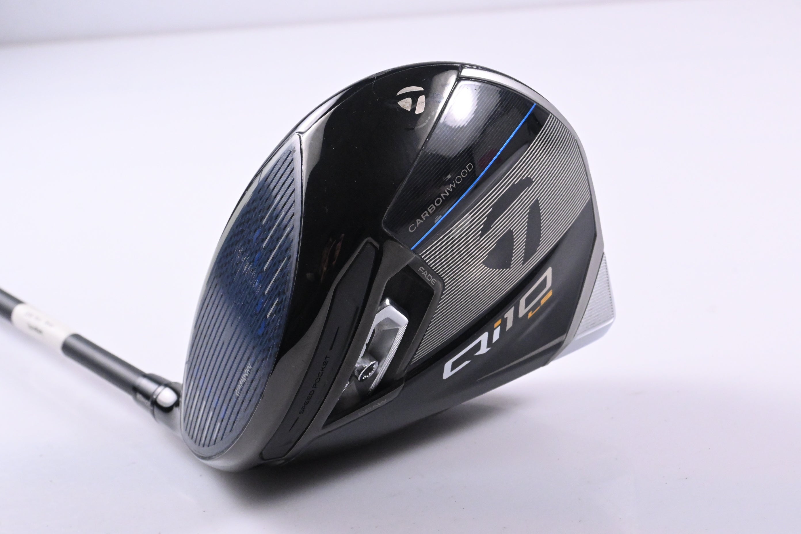 Left Hand Taylormade Qi10 LS Driver / 10.5 Degree / Regular Flex Tensei AV Blue