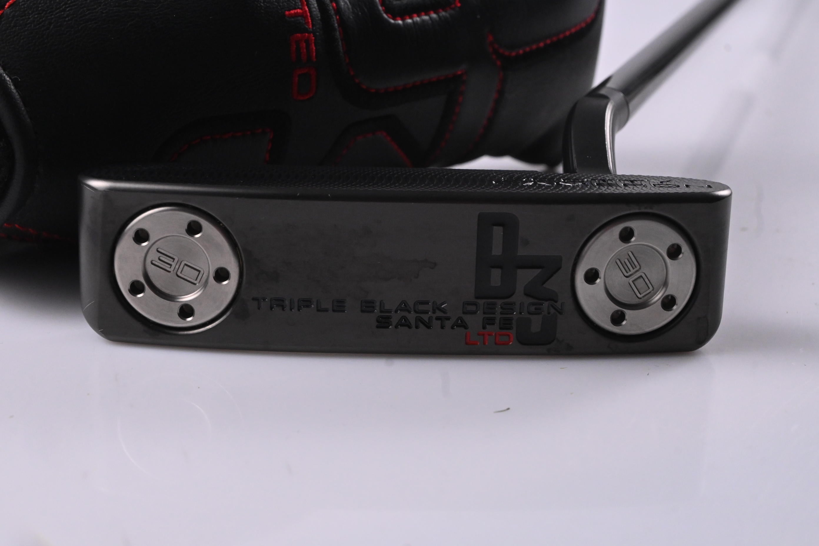 Scotty Cameron B3 Triple Black Design LTD Santa Fe Putter / 35 Inch