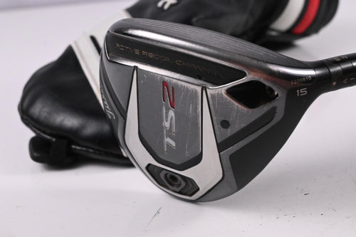 Titleist TS2 #3 Wood / 15 Degree / Regular Flex Aldila Rogue M.A.X 75 Shaft