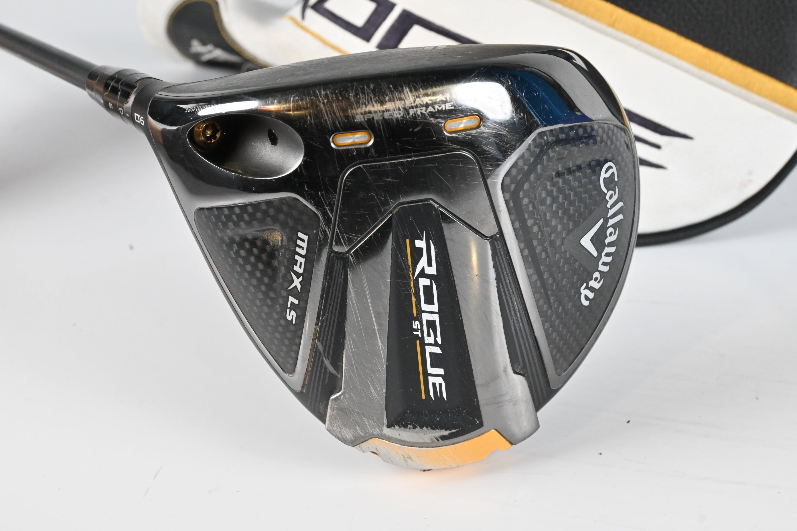 Left Hand Callaway Rogue ST MAX LS Driver / 9 Degree / Regular Flex HZRDUS Smoke