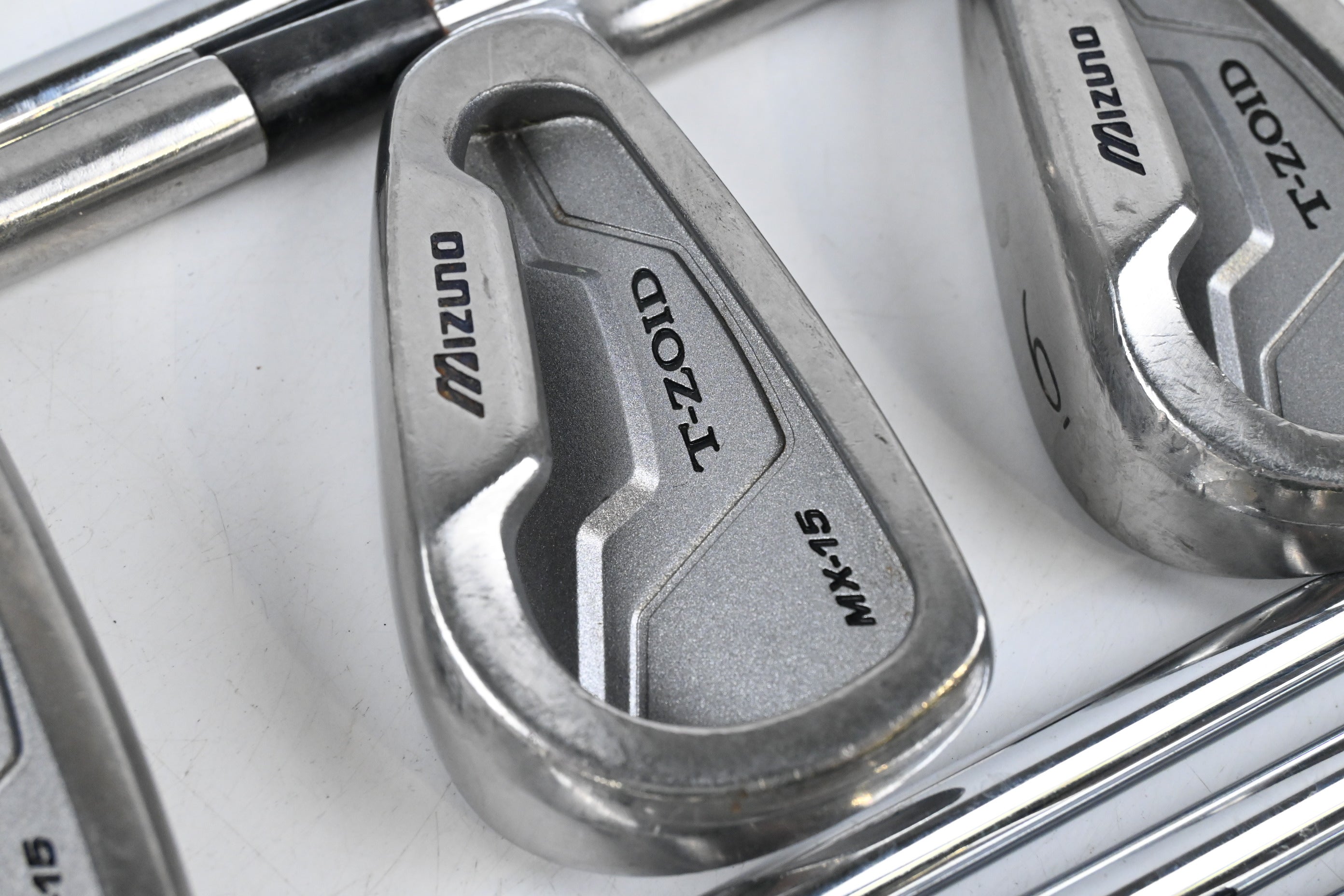 Mizuno MX-15 Irons / 3-PW+SW / Stiff Flex True Temper Release Shafts