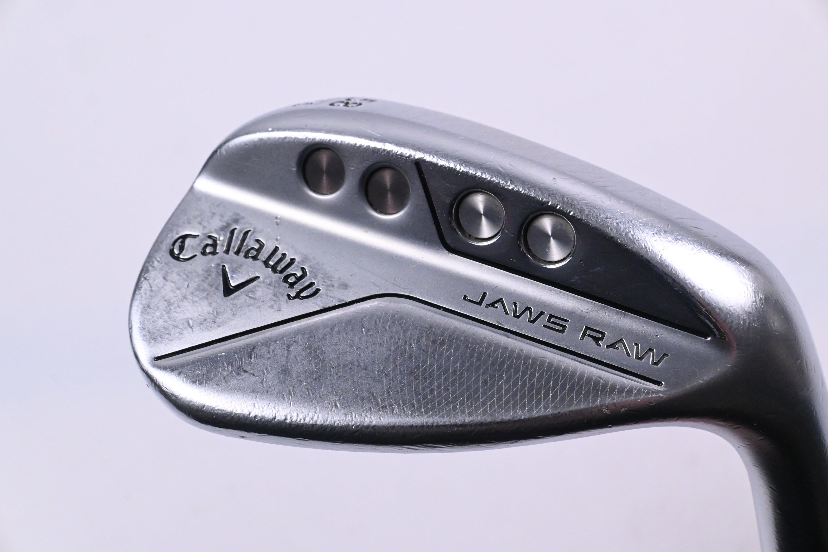 Callaway Jaws Raw Lob Wedge / 58 Degree / Wedge Flex Steel Shaft